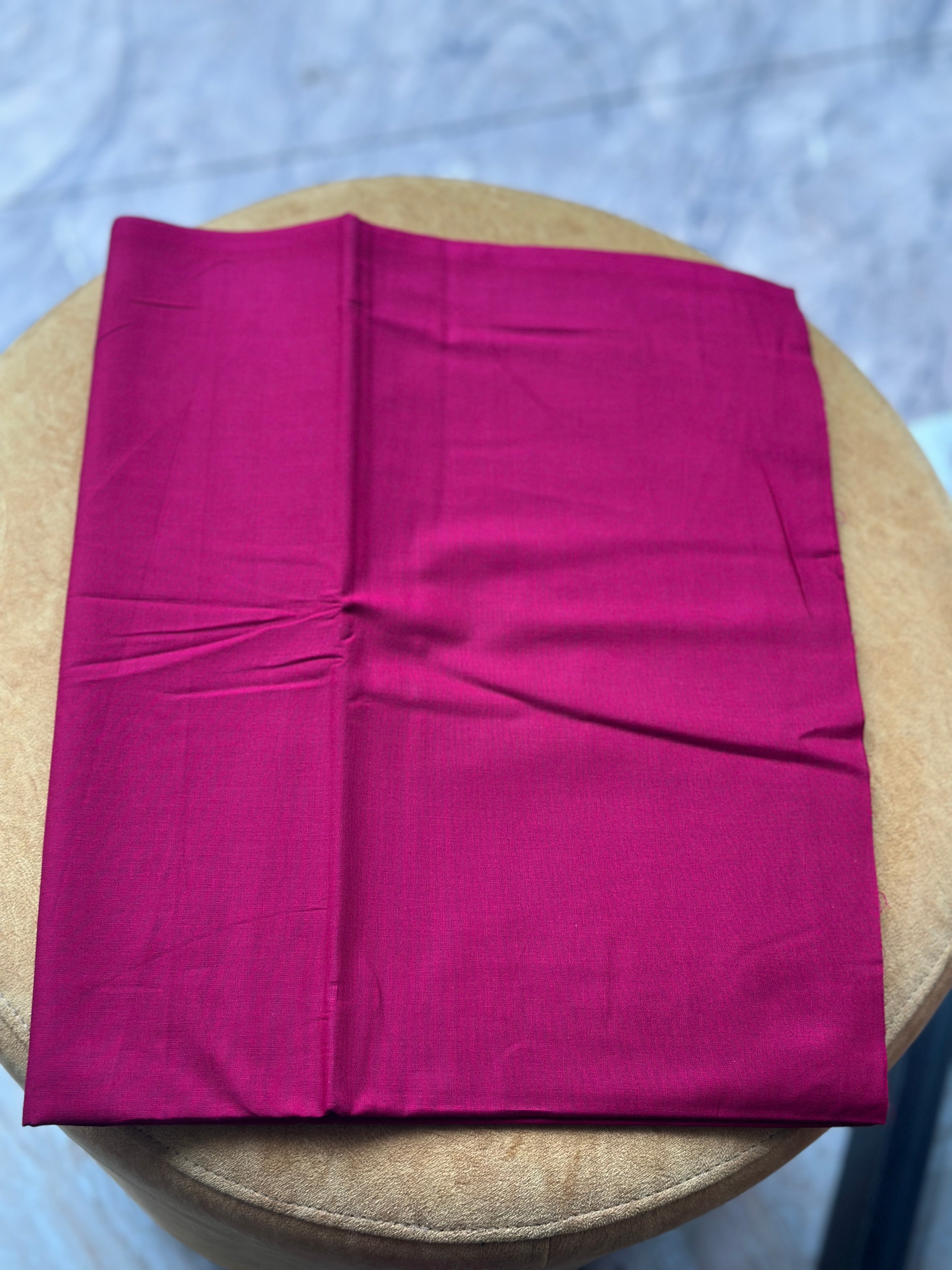 Plain cotton nighty material 2.90 mtr