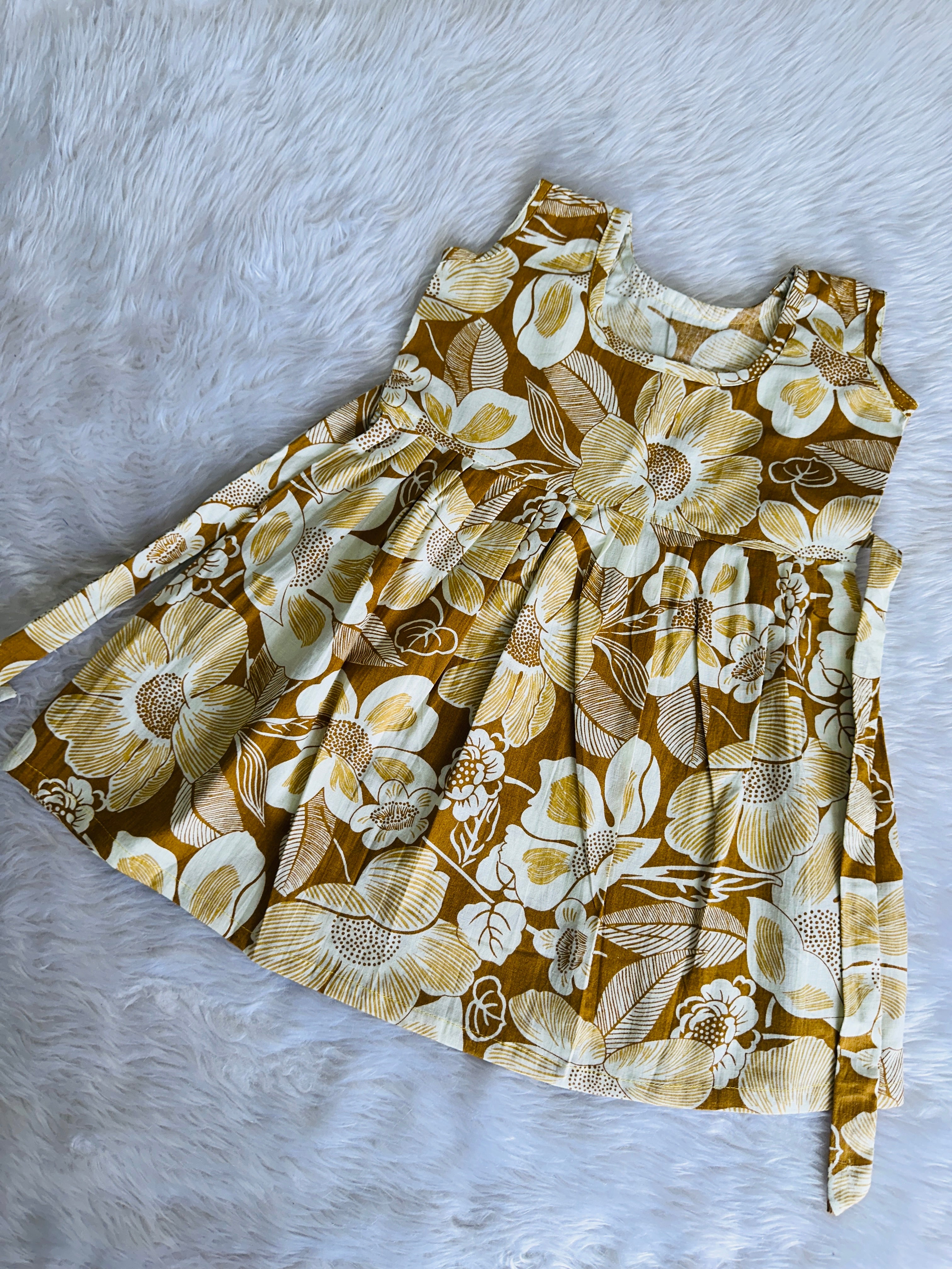 kids frock -sleeveless