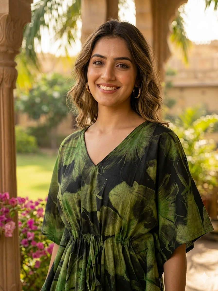 Floral feeding kaftans