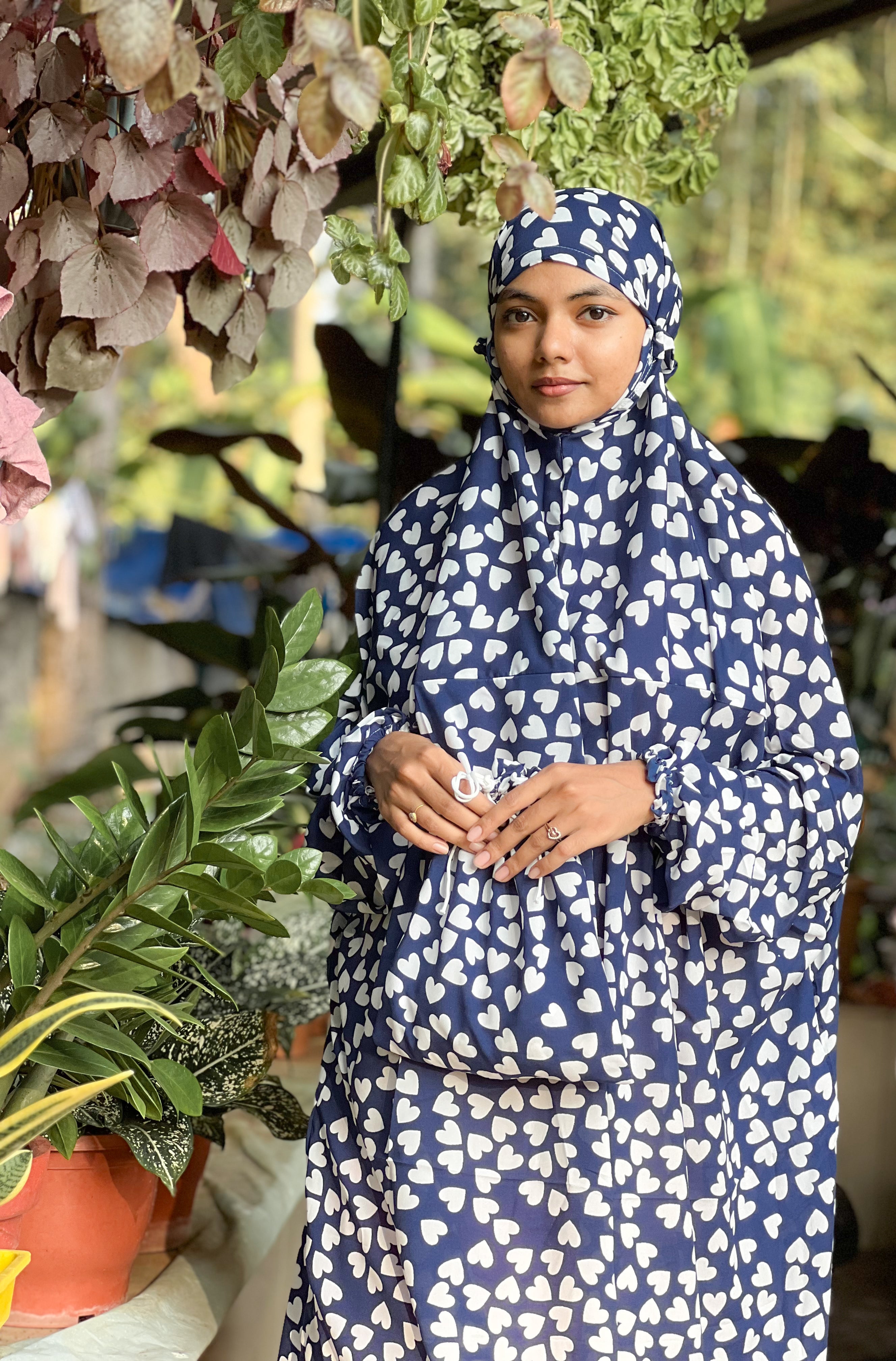 Navyblue Heart prayer dress