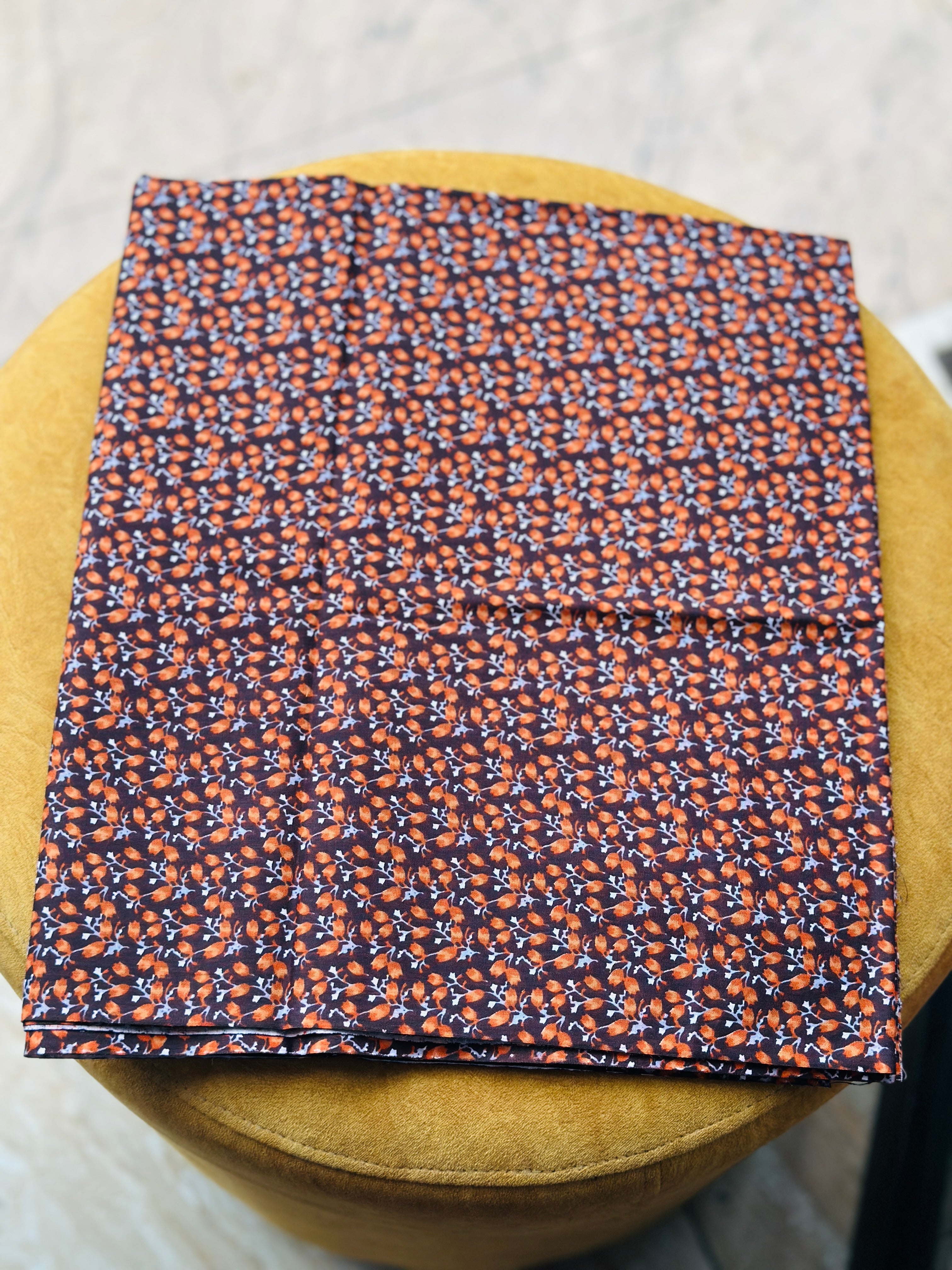 Cotton floral nighty material 2.90 mtr