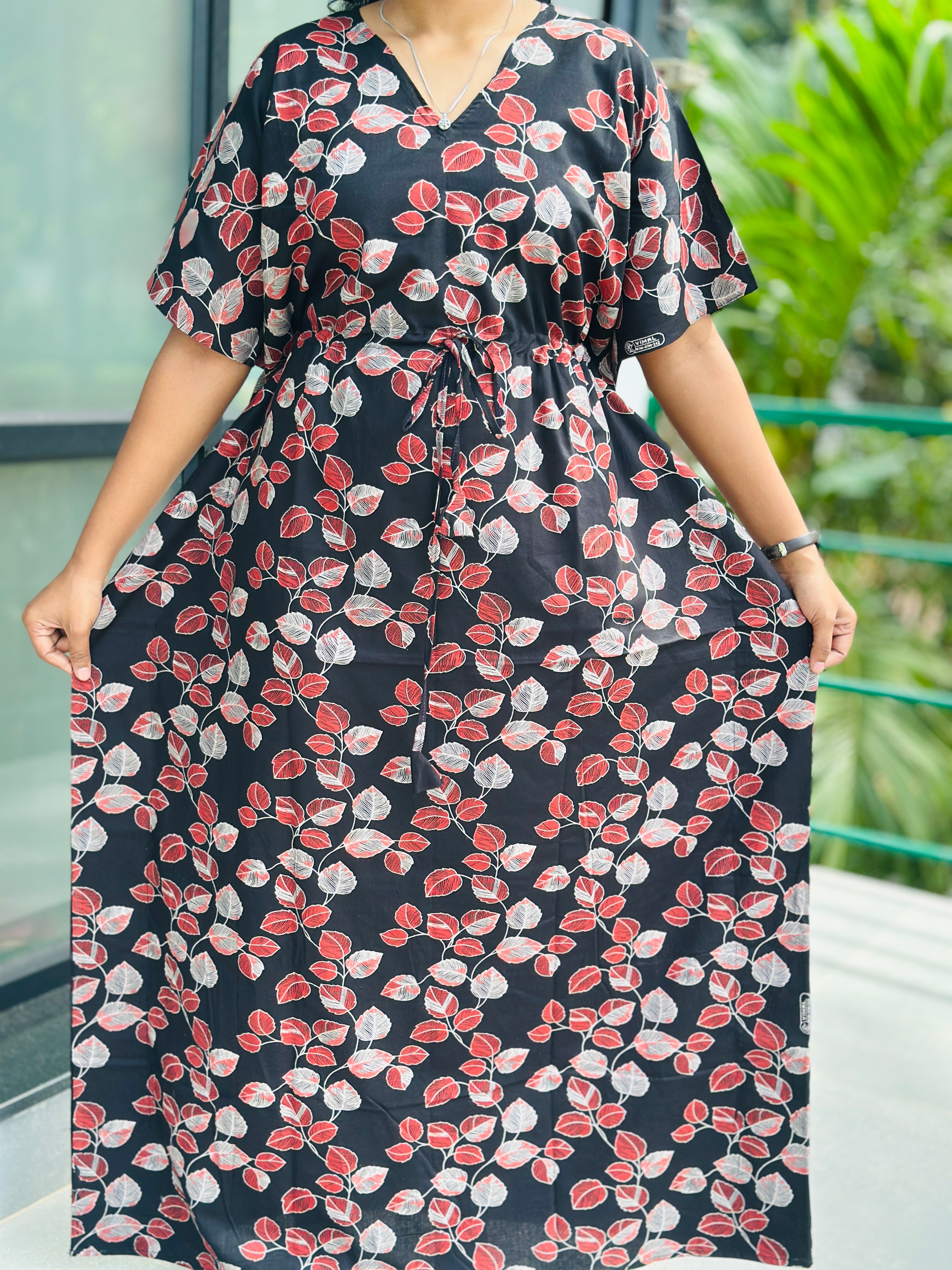 Leafy feeding kaftan