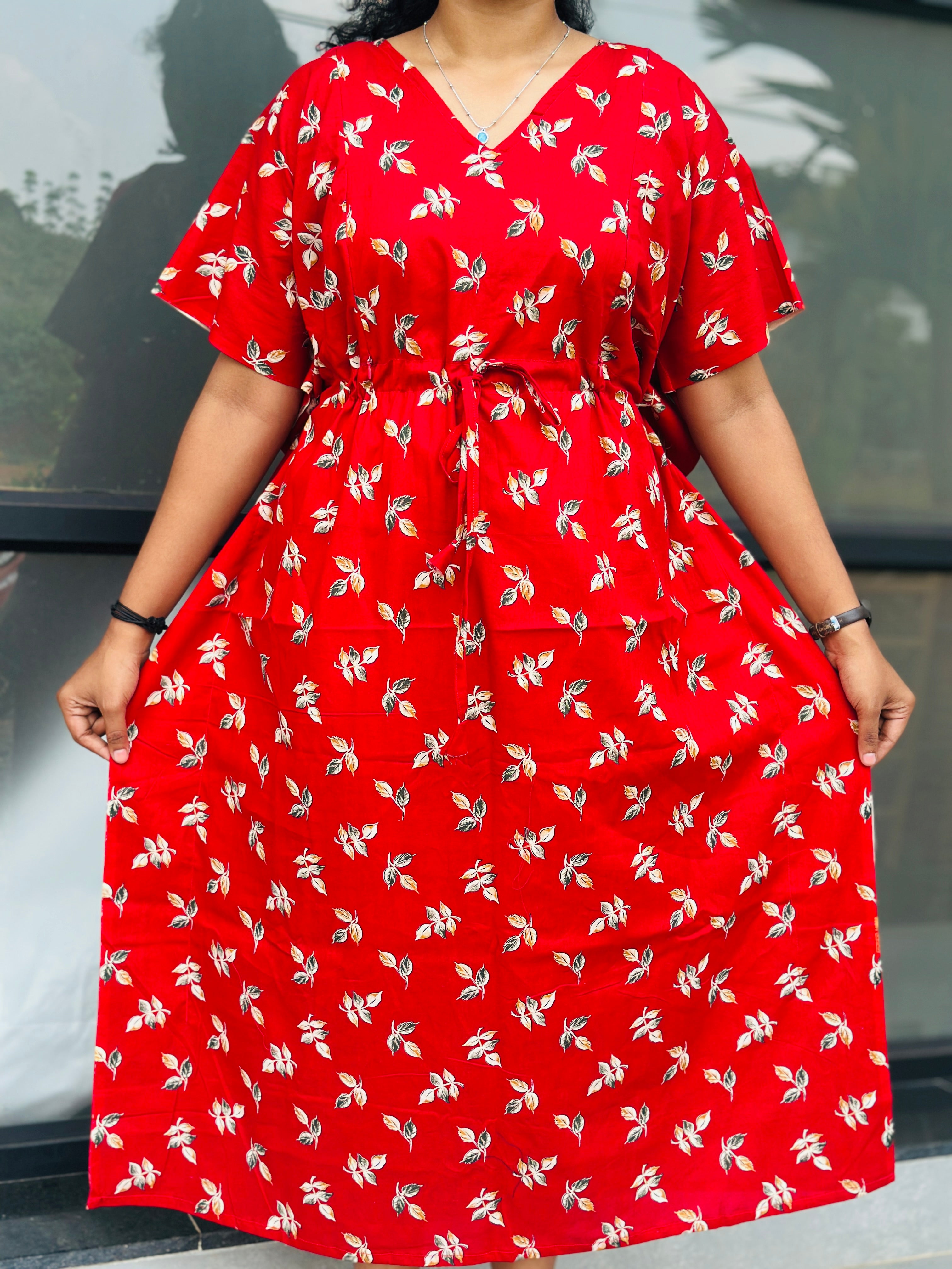 Ajrak short length feeding kaftan length 48”