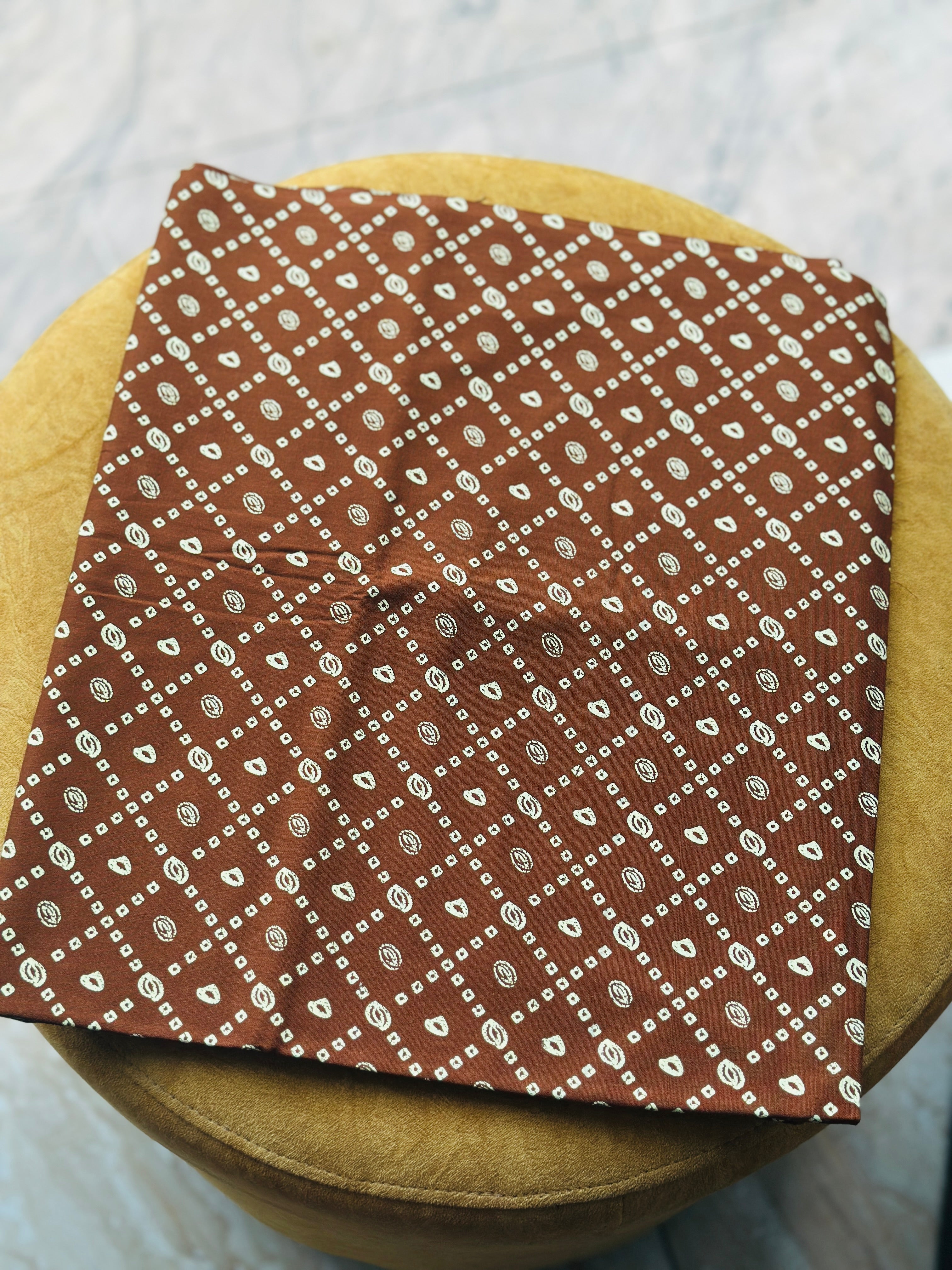 Cotton floral nighty material 2.90 mtr