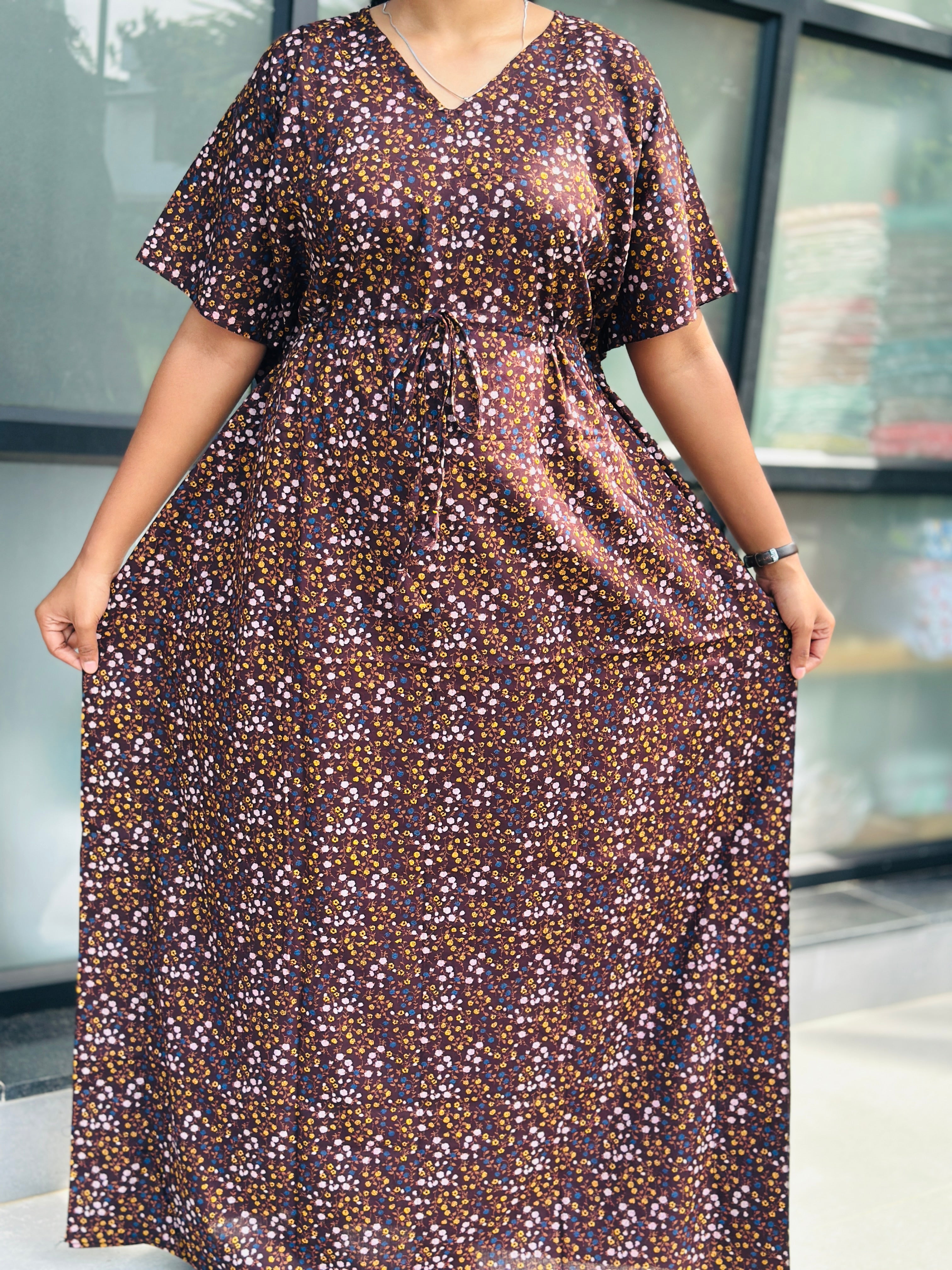 Small Floral feeding kaftan
