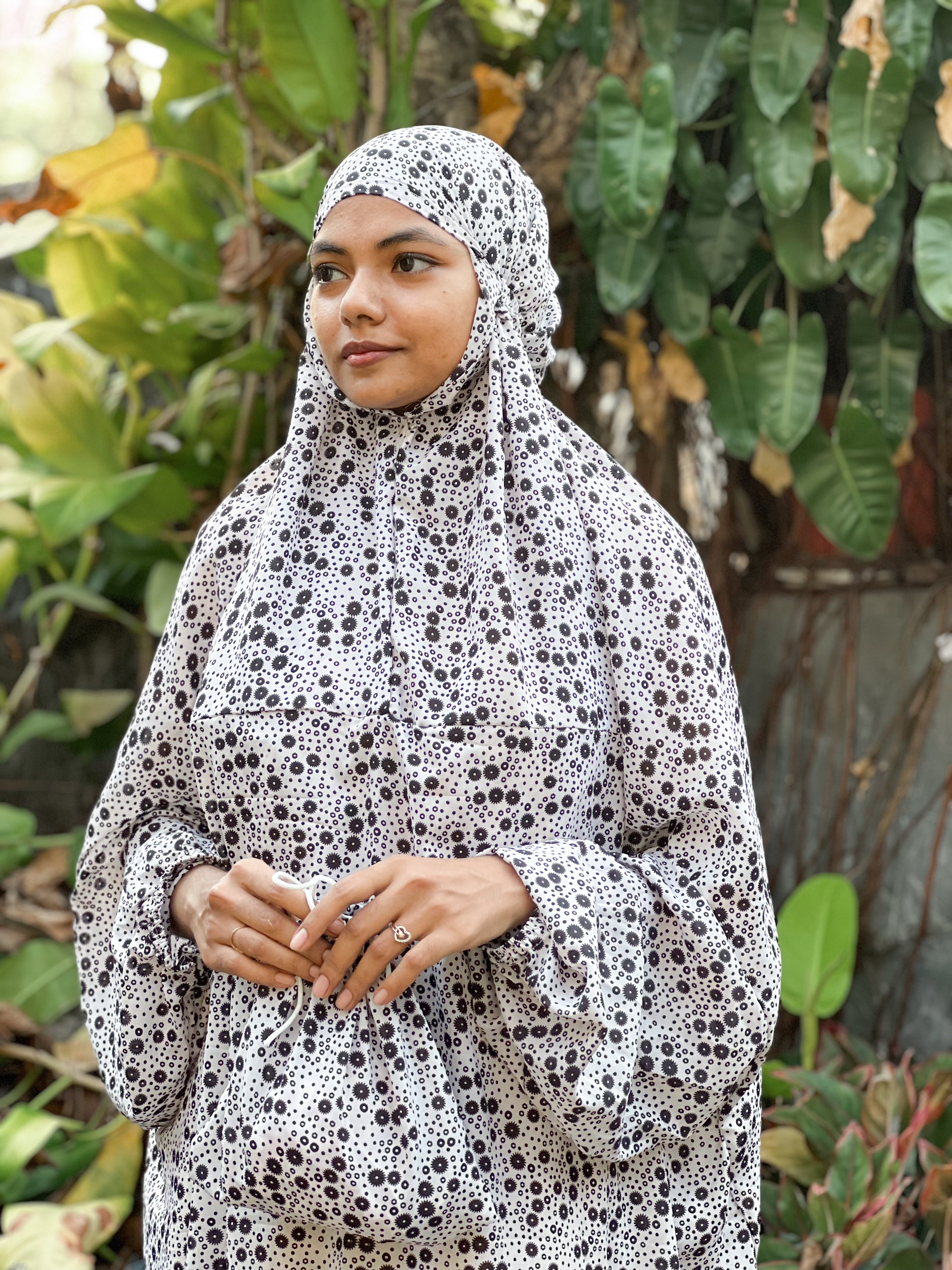 Floral prayer dress