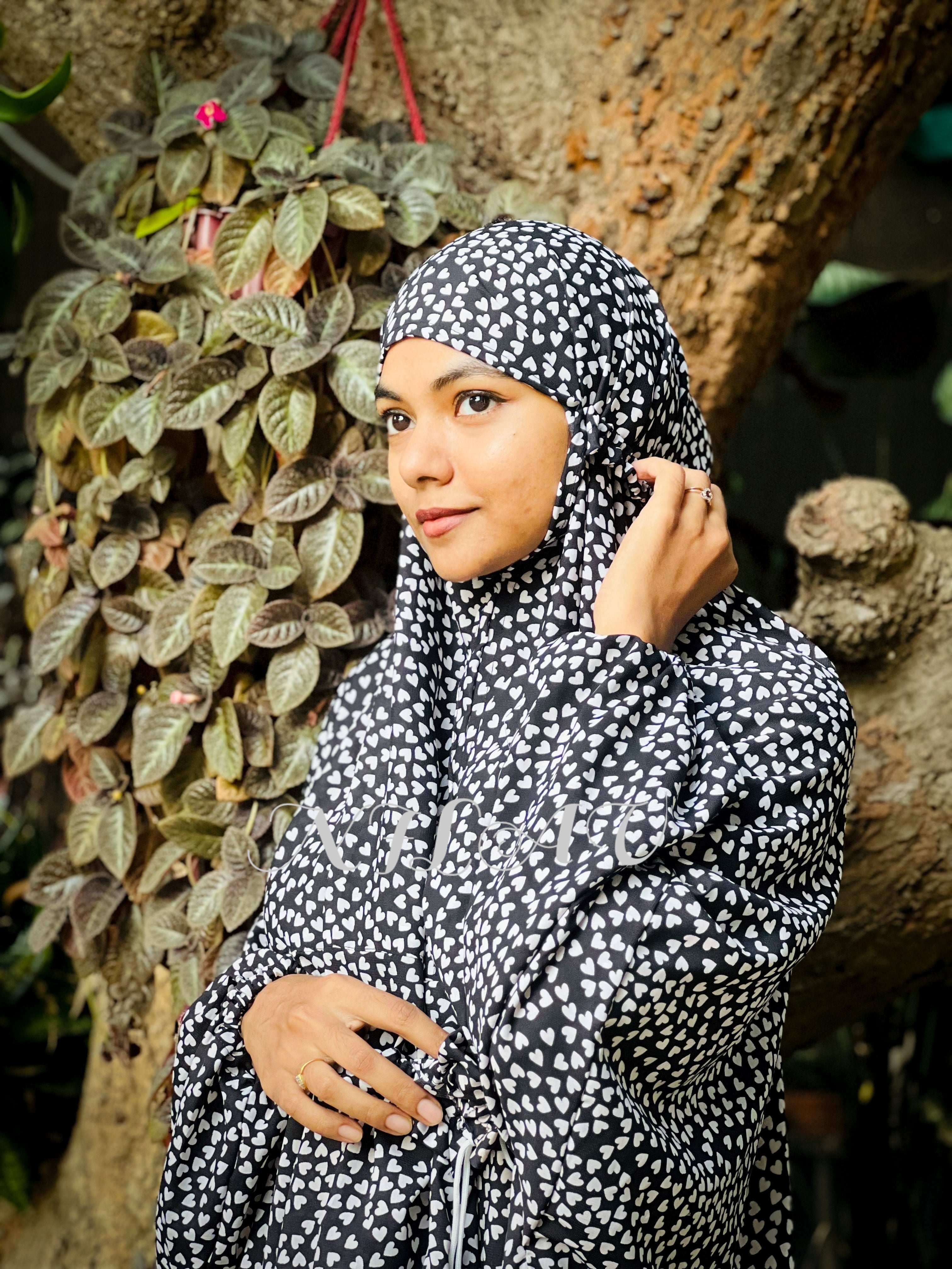 Heart prayer dress