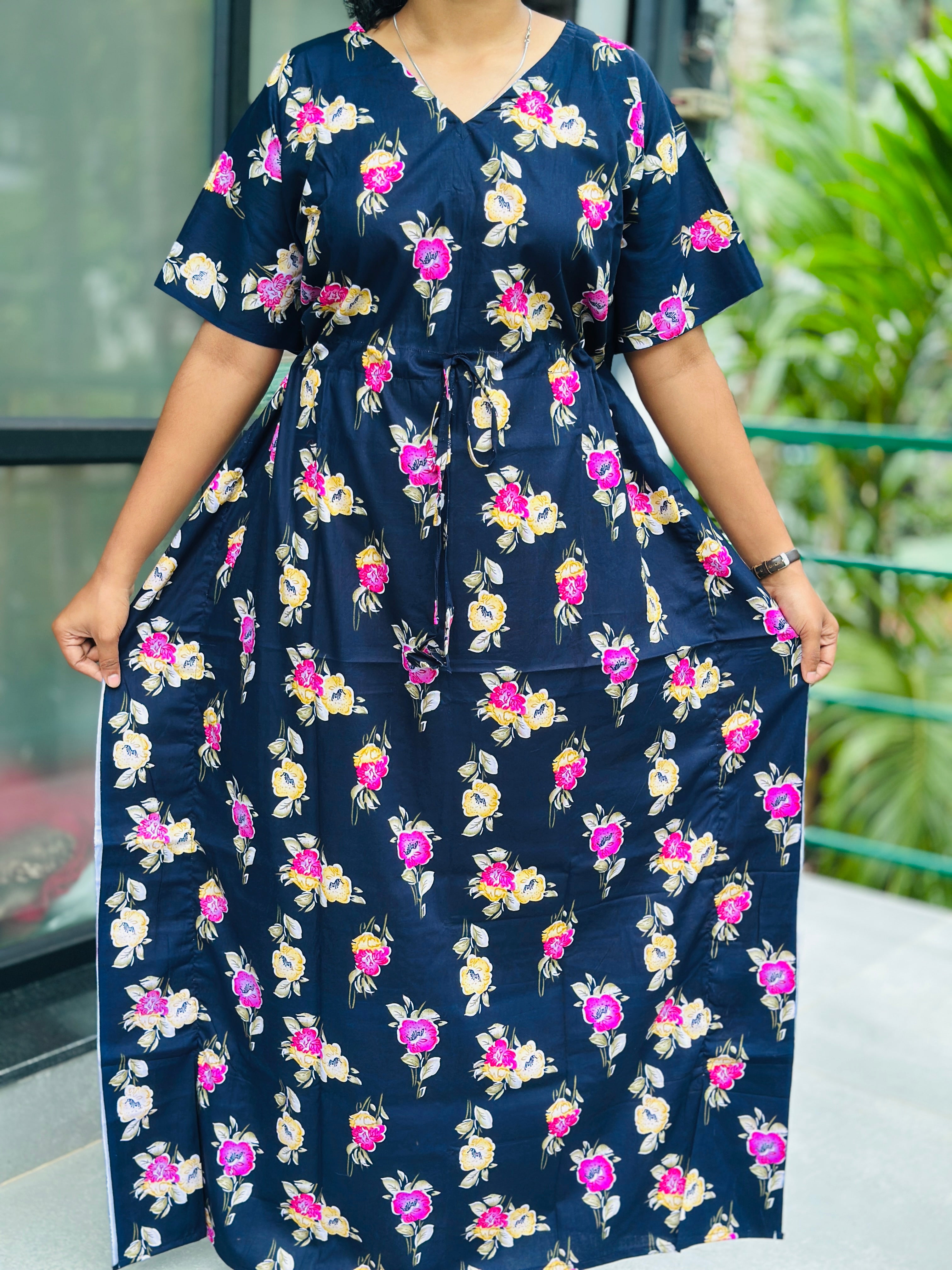 Floral feeding kaftan