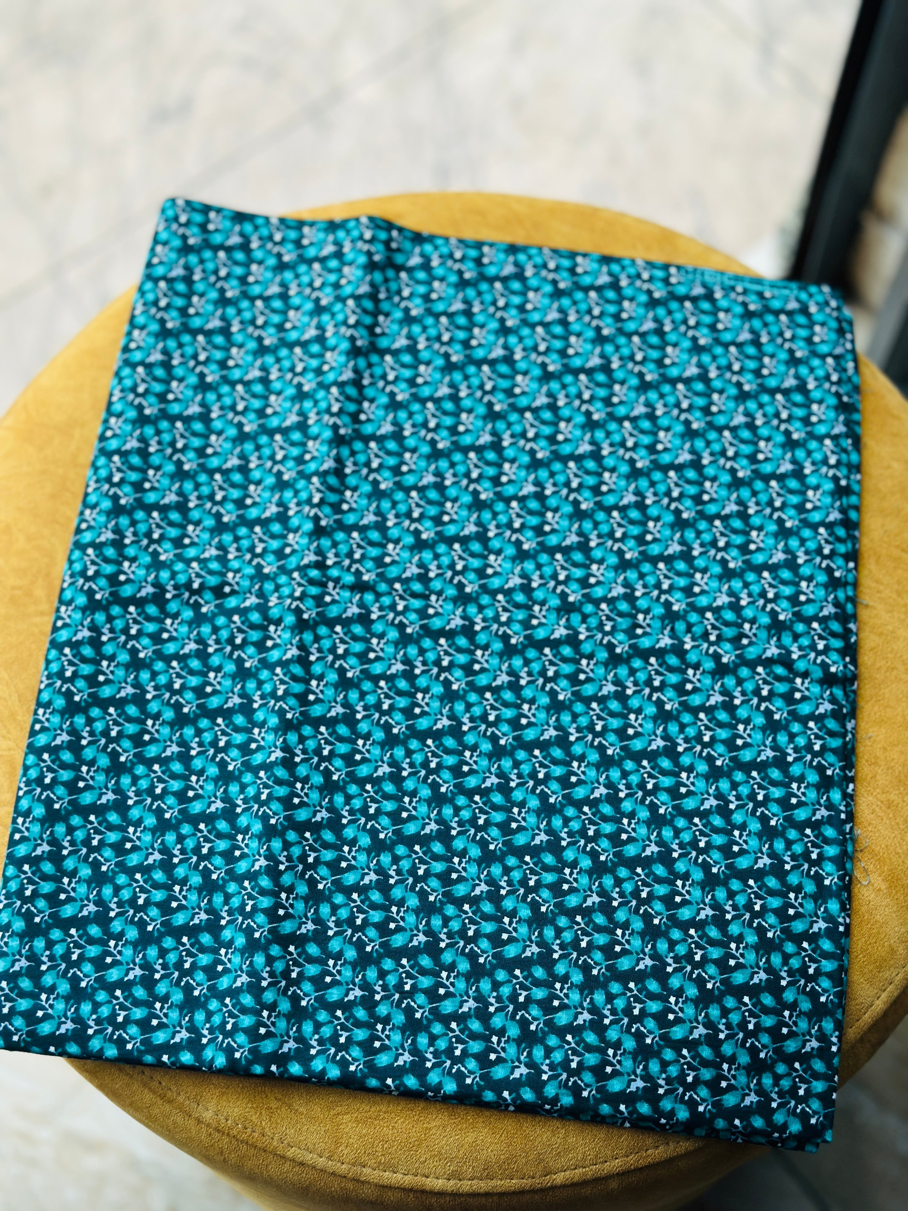 Cotton floral nighty material 2.90 mtr