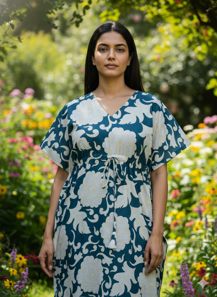 Floral feeding kaftans