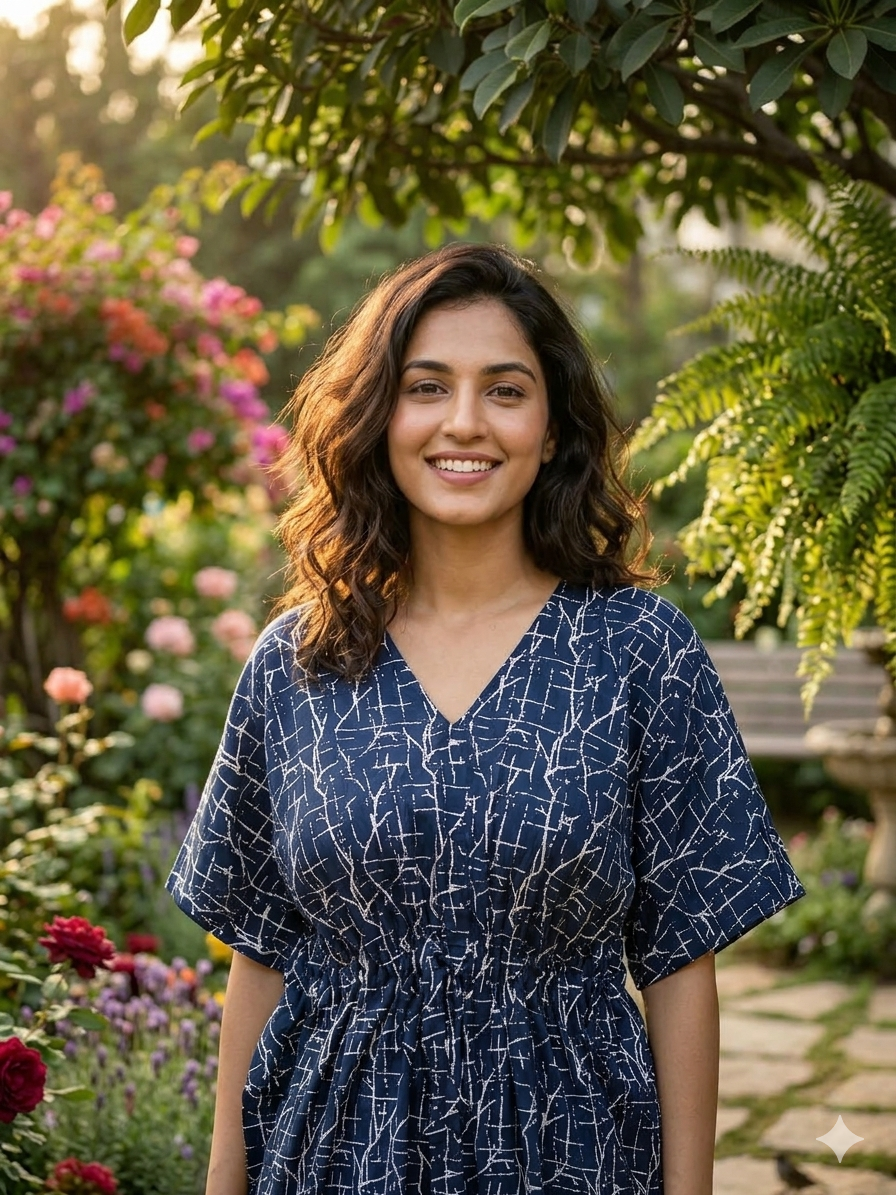 Zigzag feeding kaftans