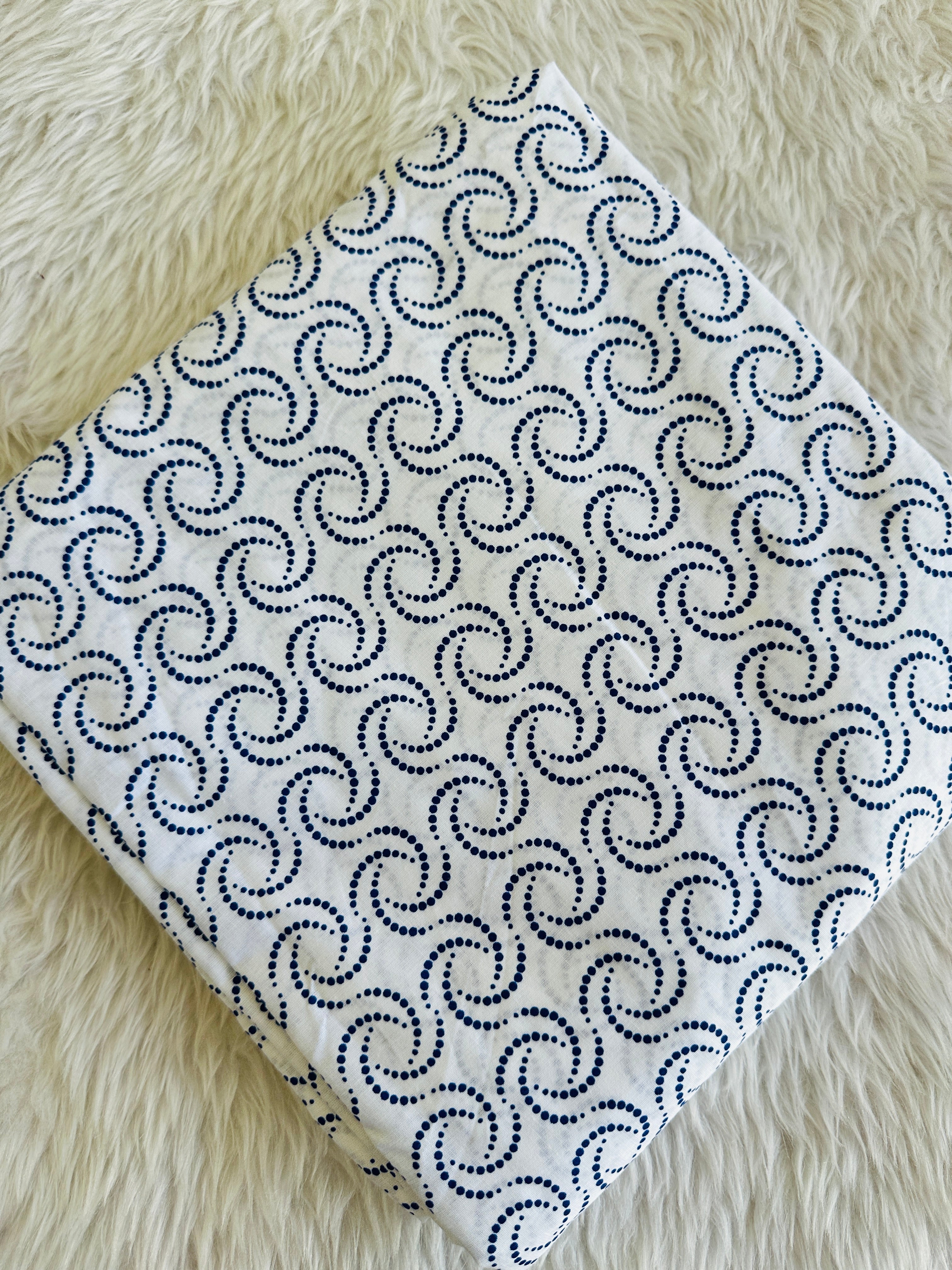 printed organic premium pure cotton prayer dress