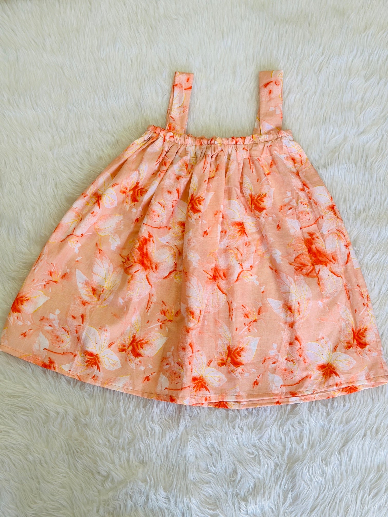 kids frock -sleeveless