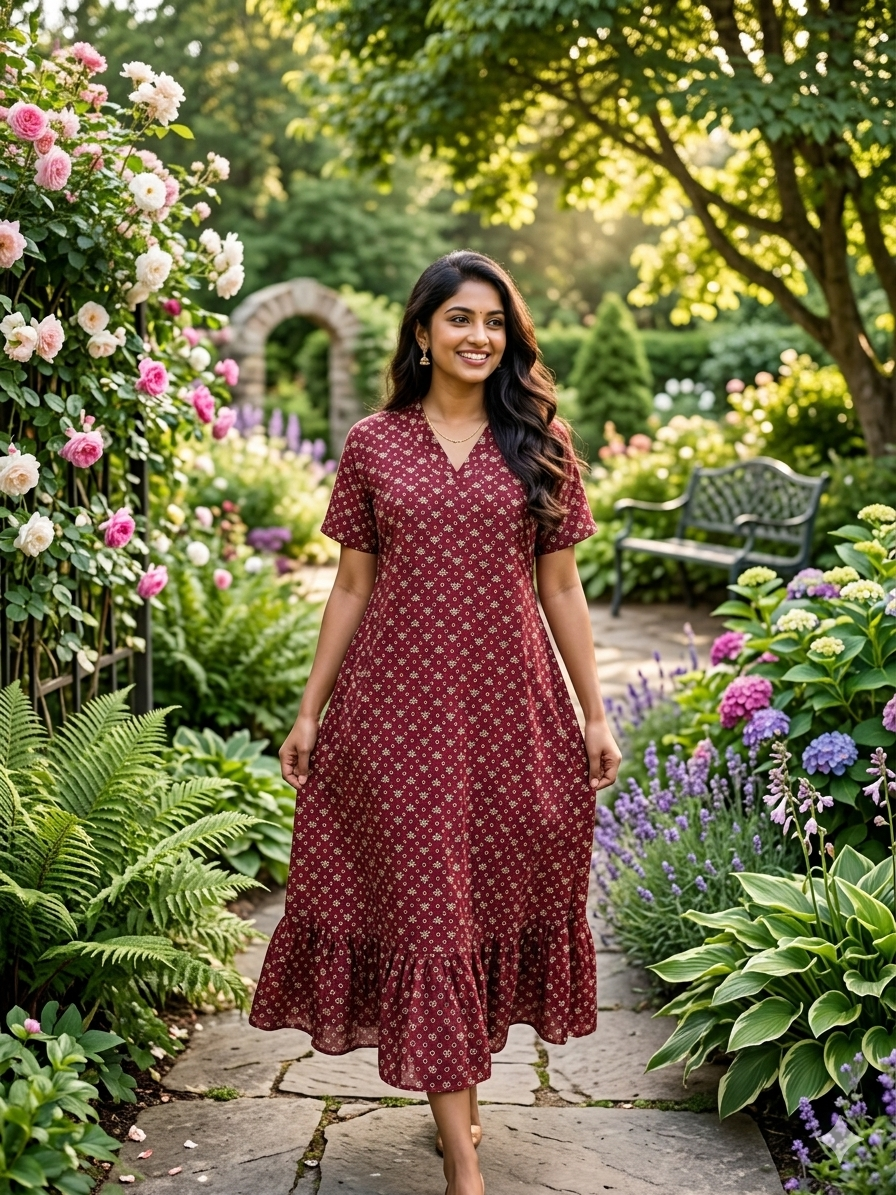 Collar neck feeding frock