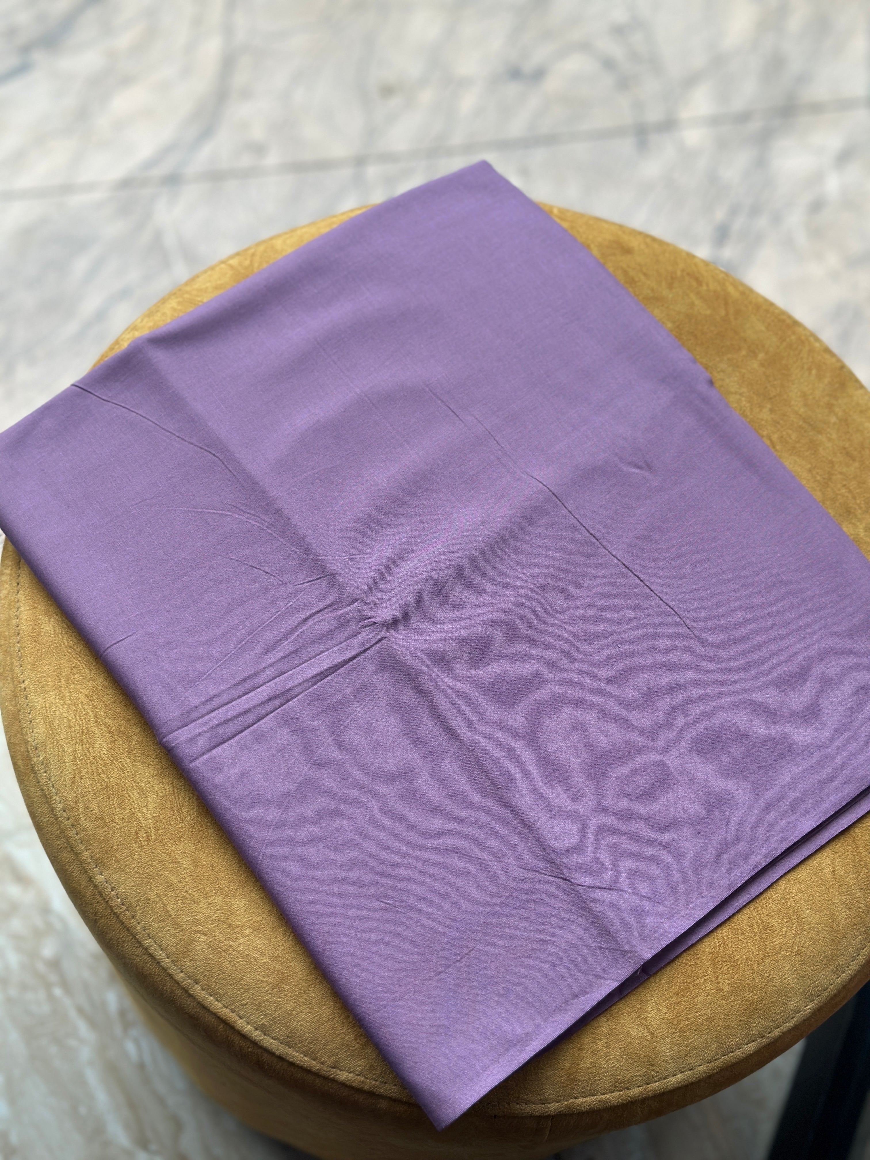 Plain cotton nighty material 2.90 mtr