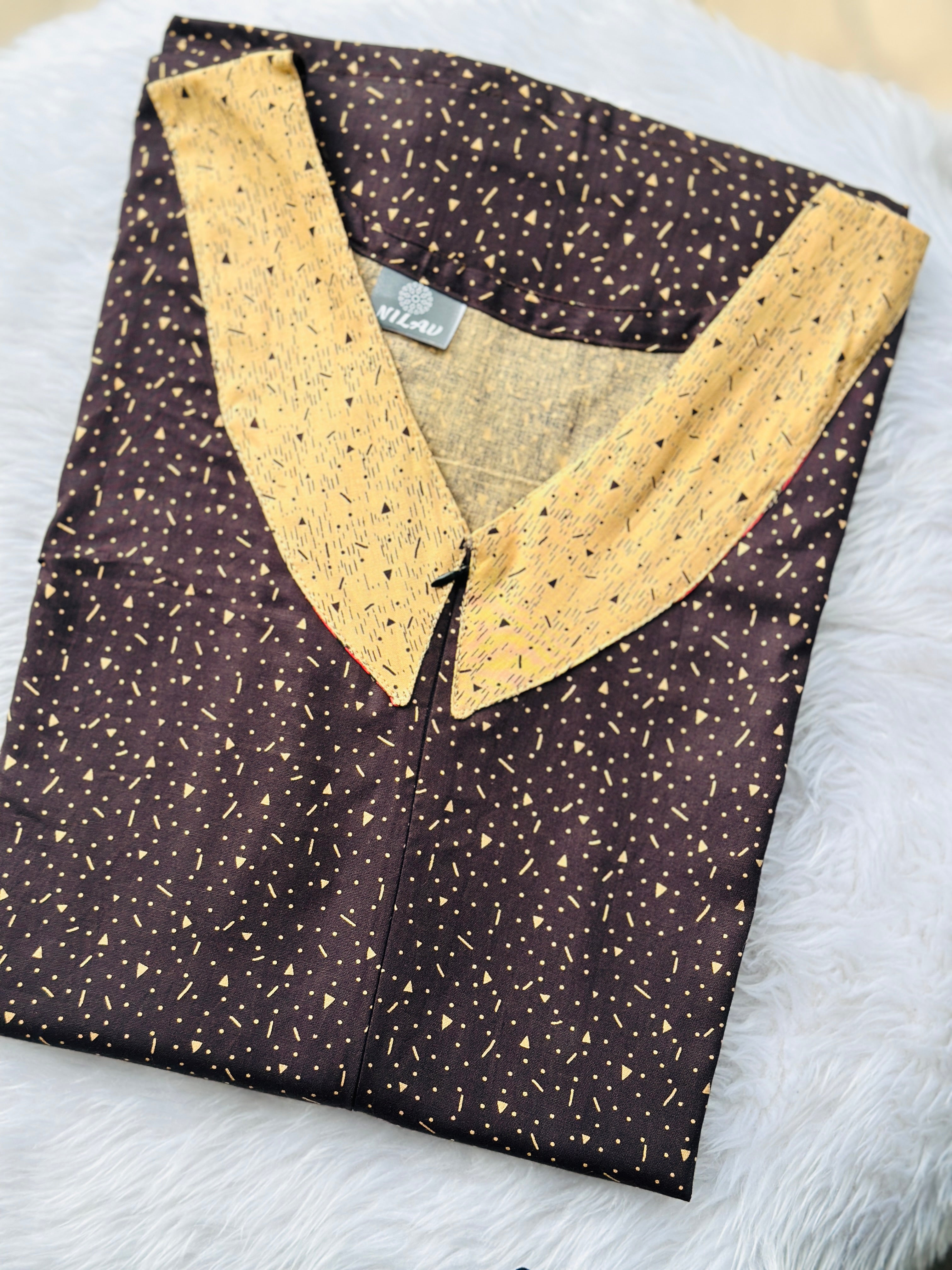 NORMAL A-LINE NIGHTY WITH CENTRE ZIP ATTACHED