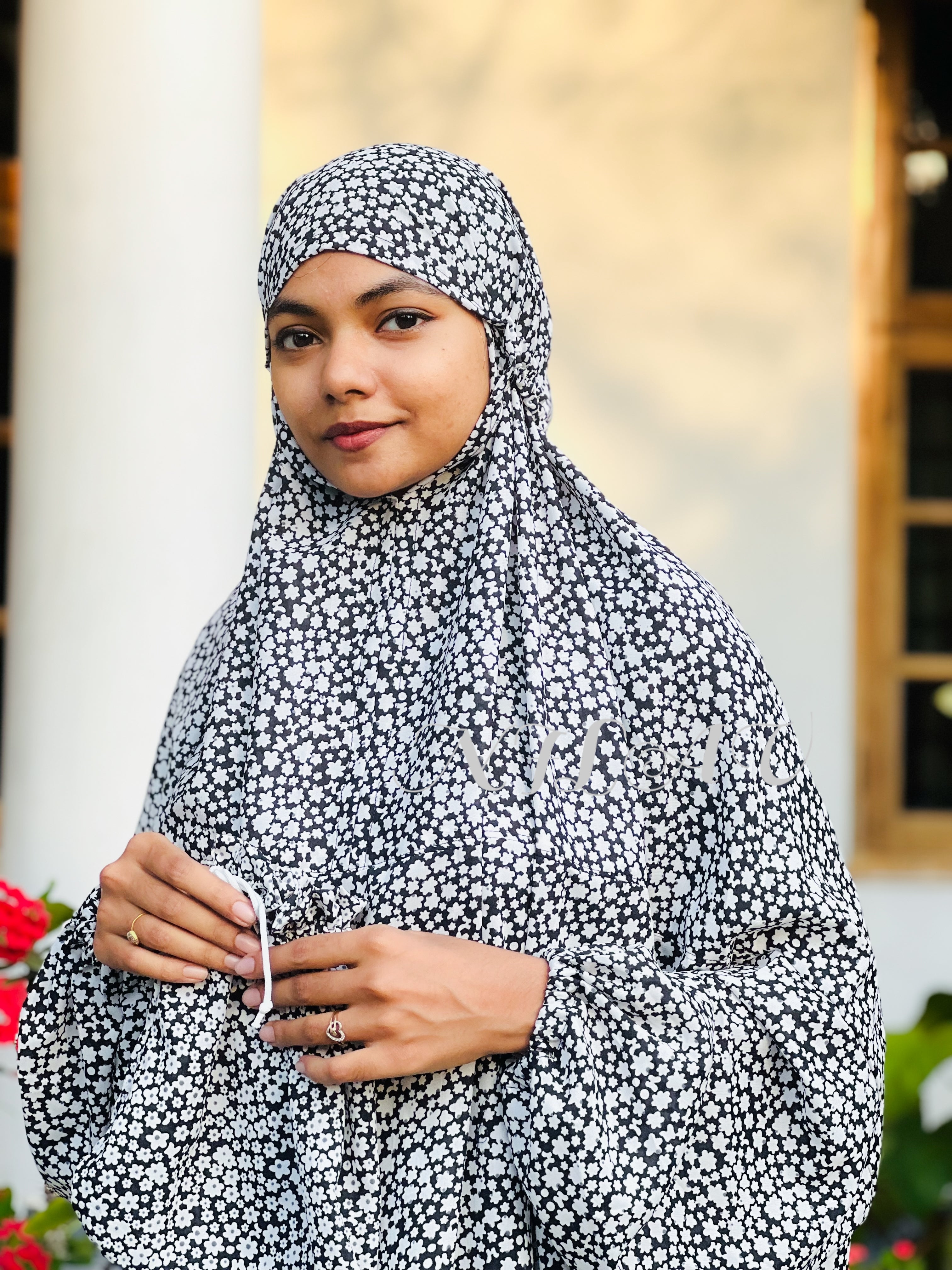 Floral prayer dress
