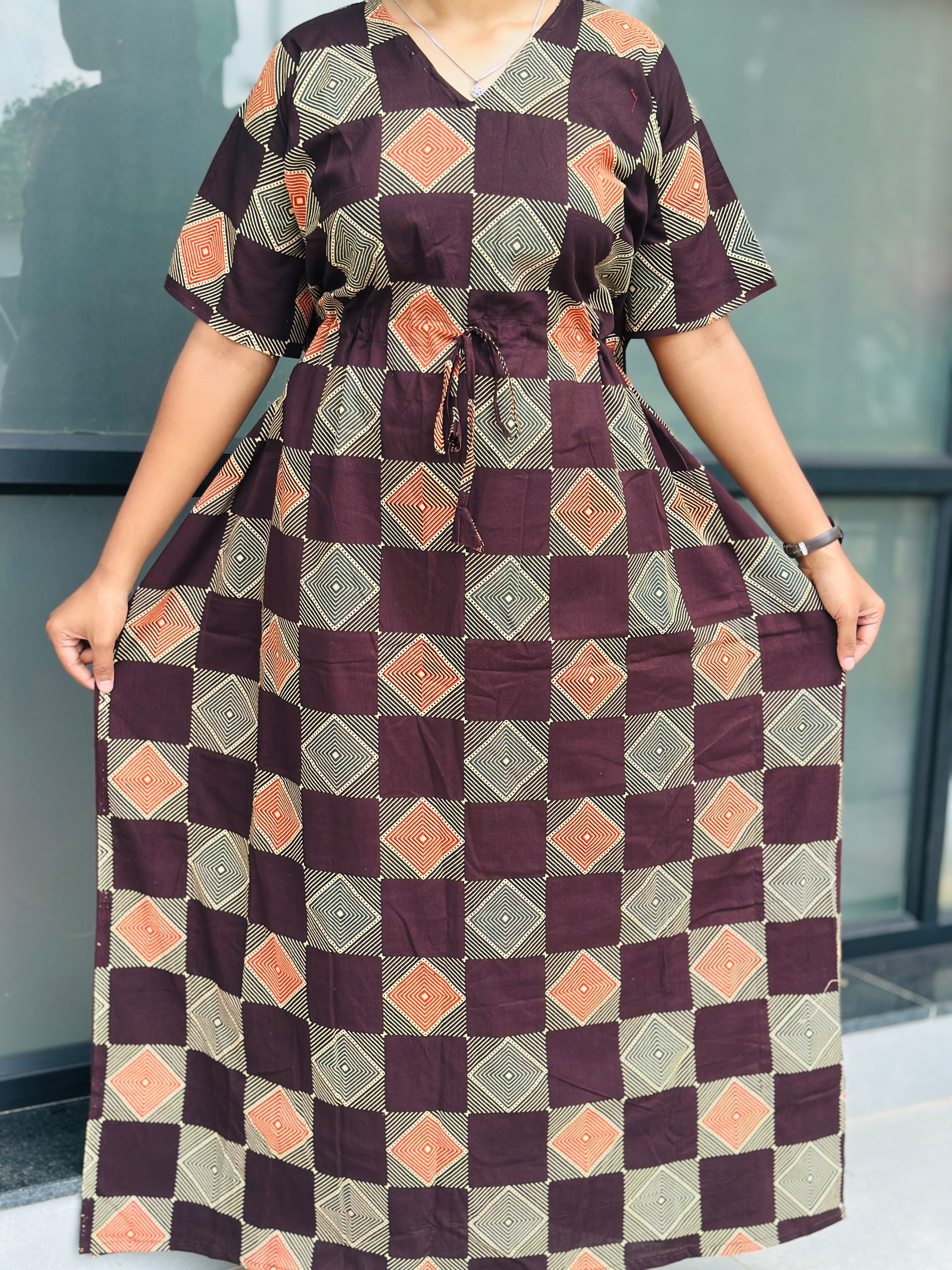 Ajrak nonfeeding kaftans