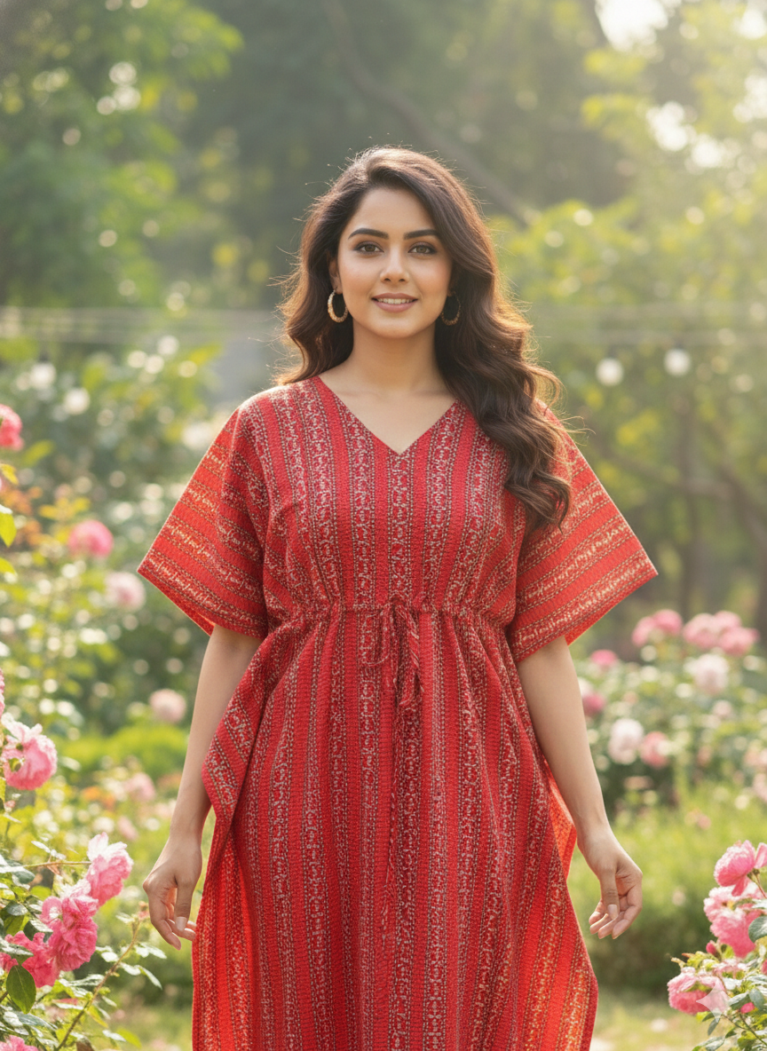 Zigzag ajrak nonfeeding kaftans