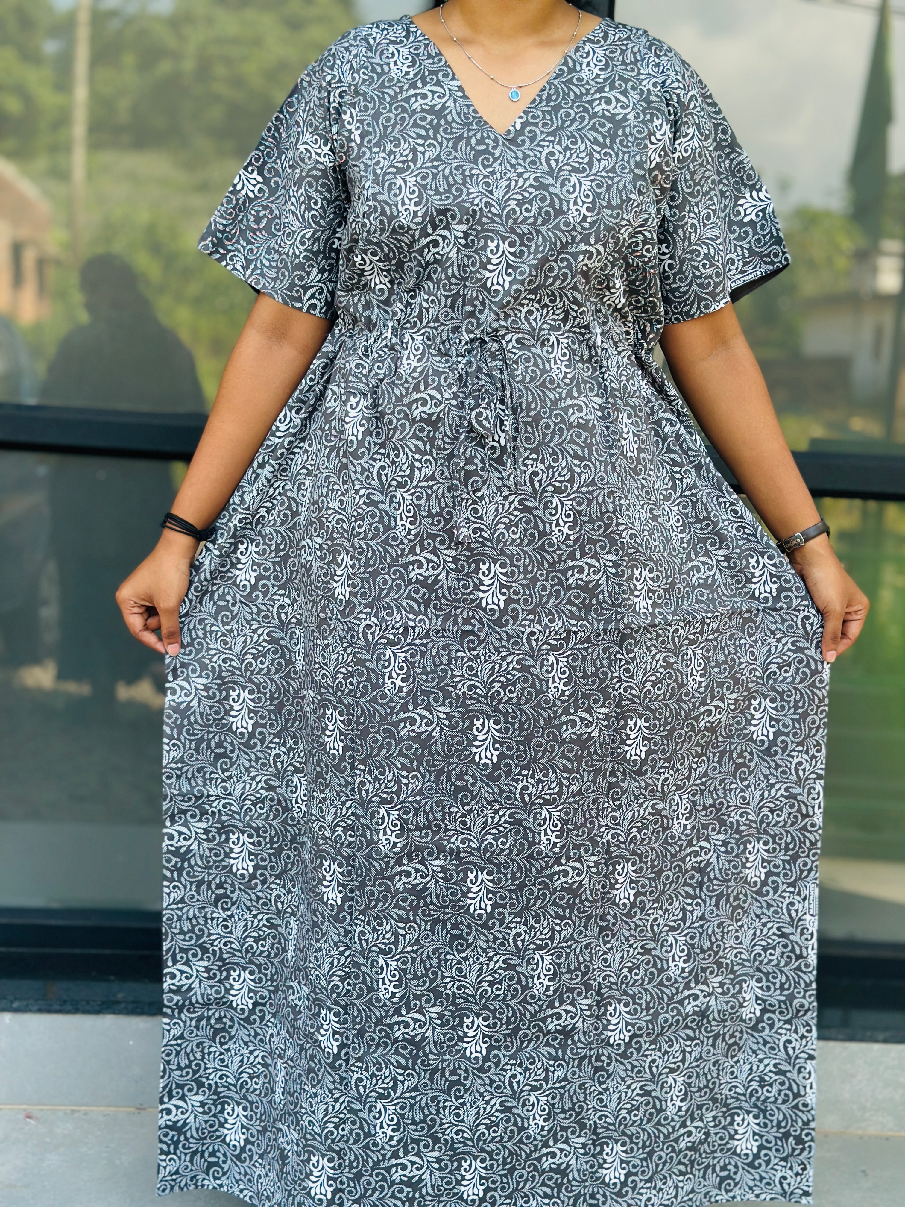 Floral feeding kaftans