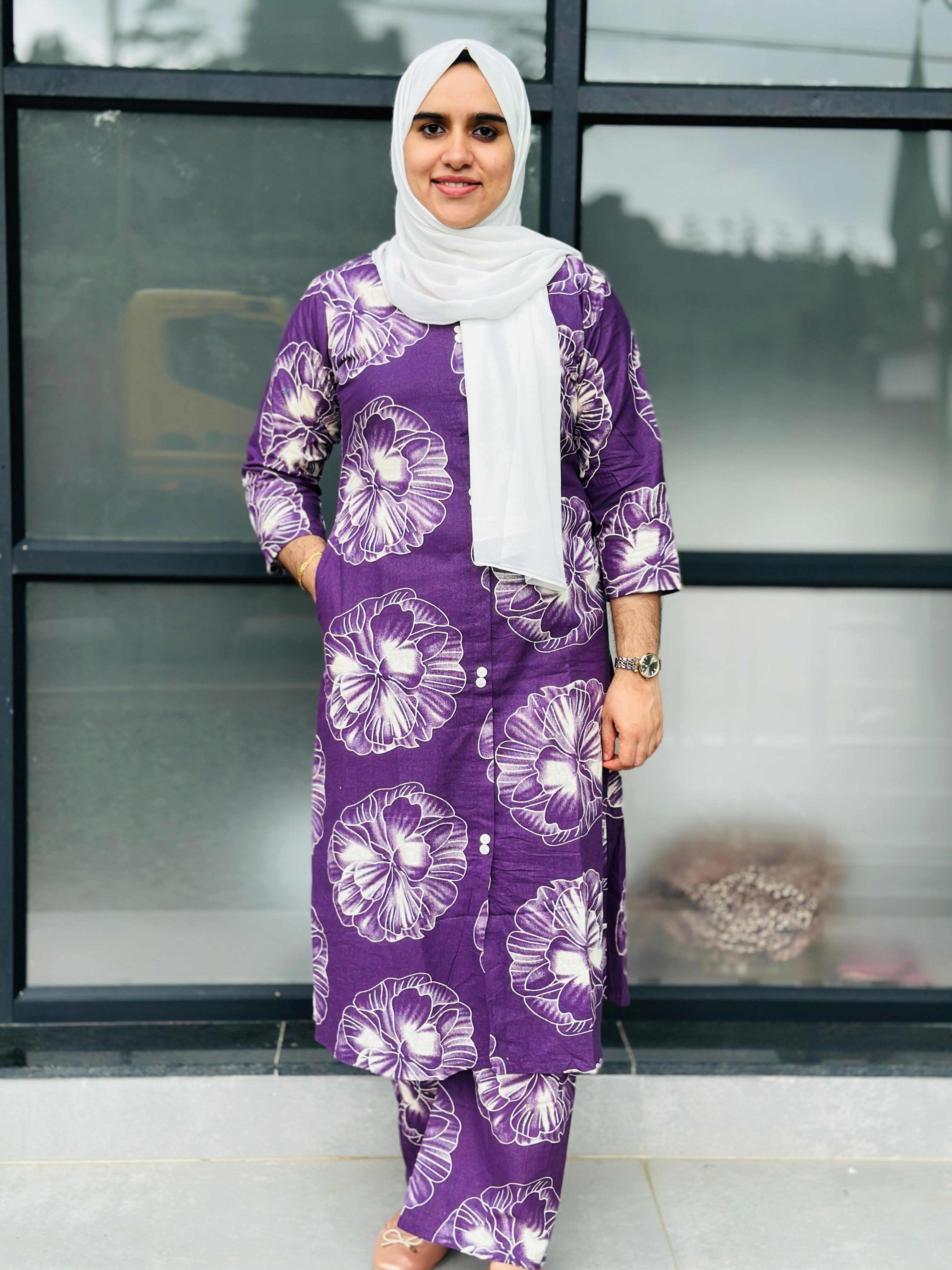 Cotton COORDSET A-LINE