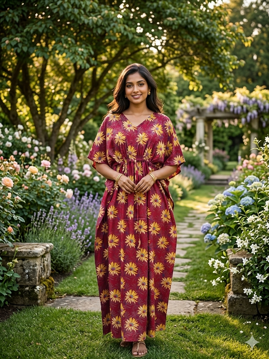 Sunflower nonfeeding kaftans