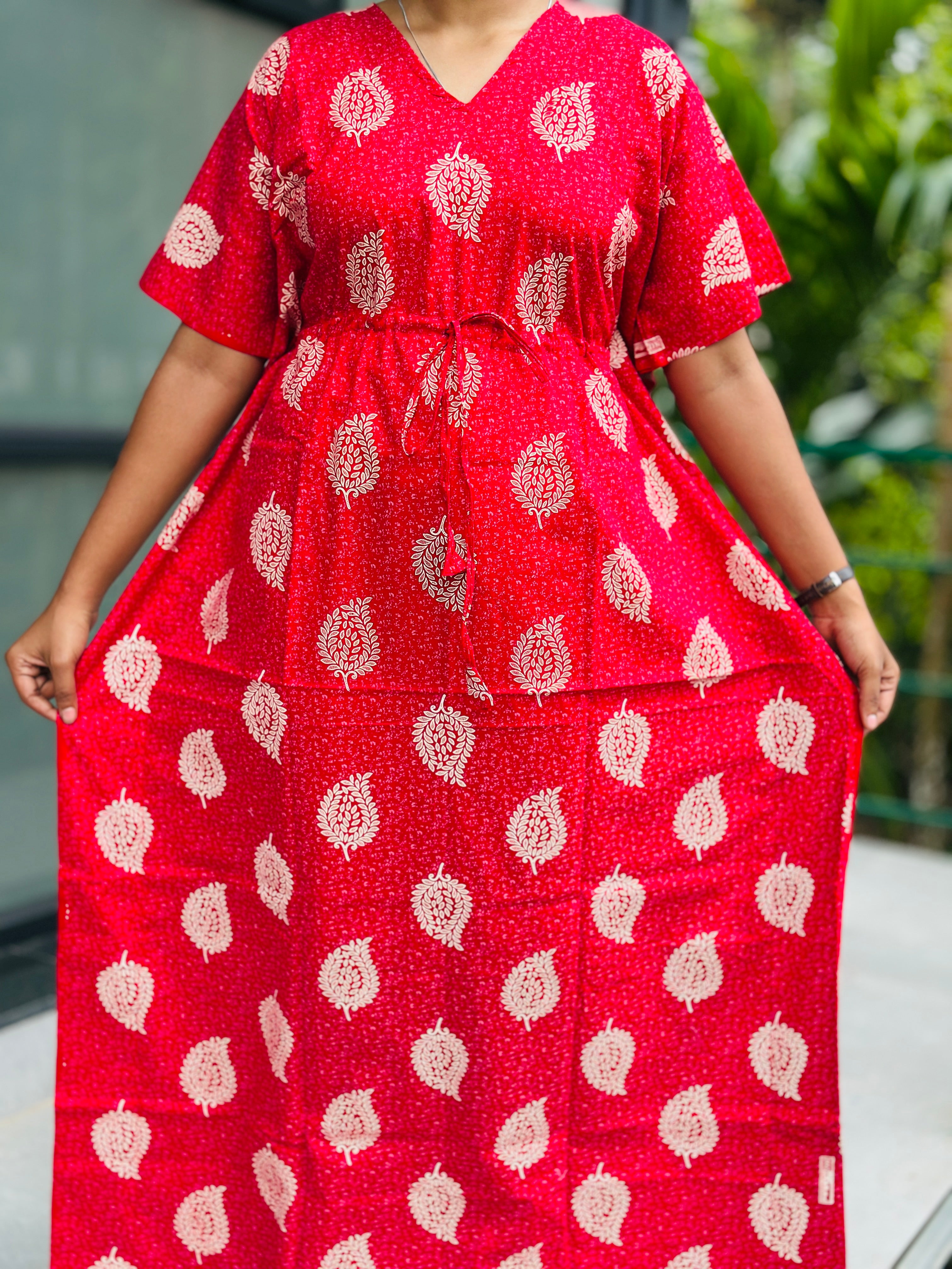 Leafy nonfeeding kaftans