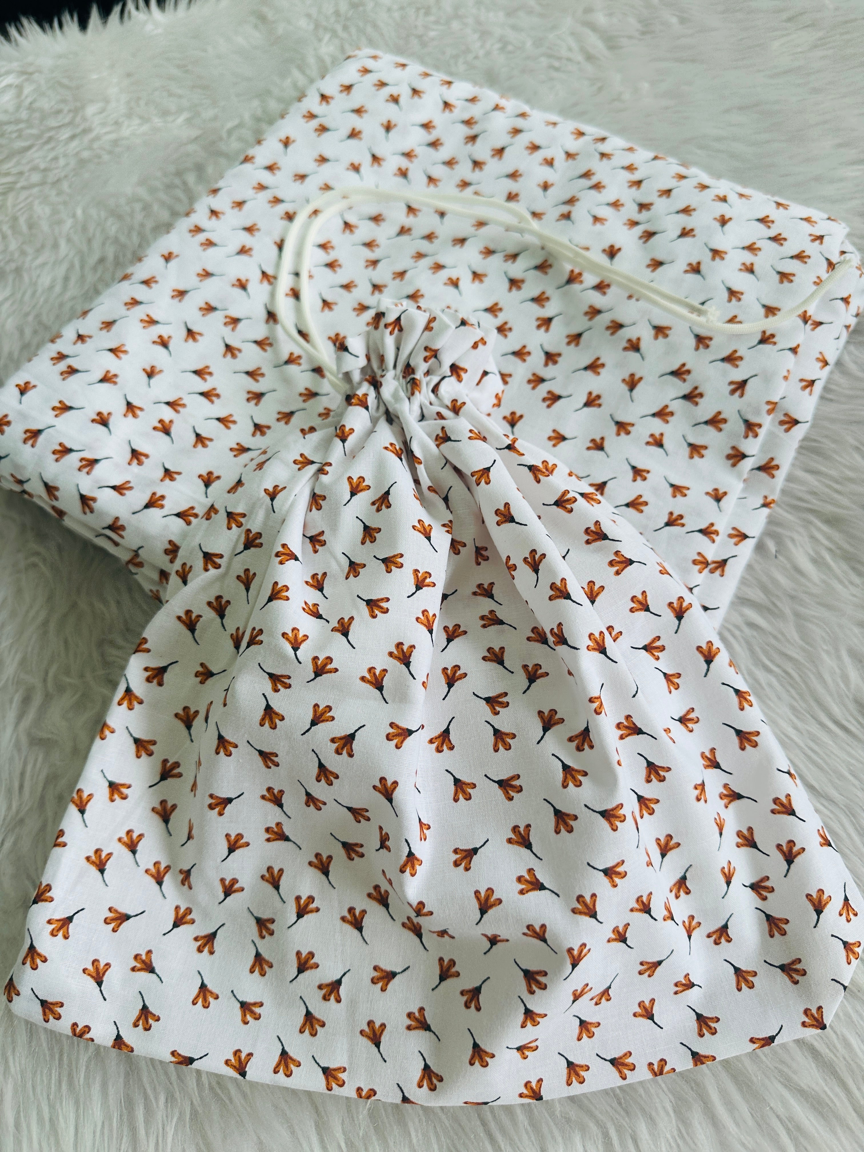 printed organic premium pure cotton  prayer dress