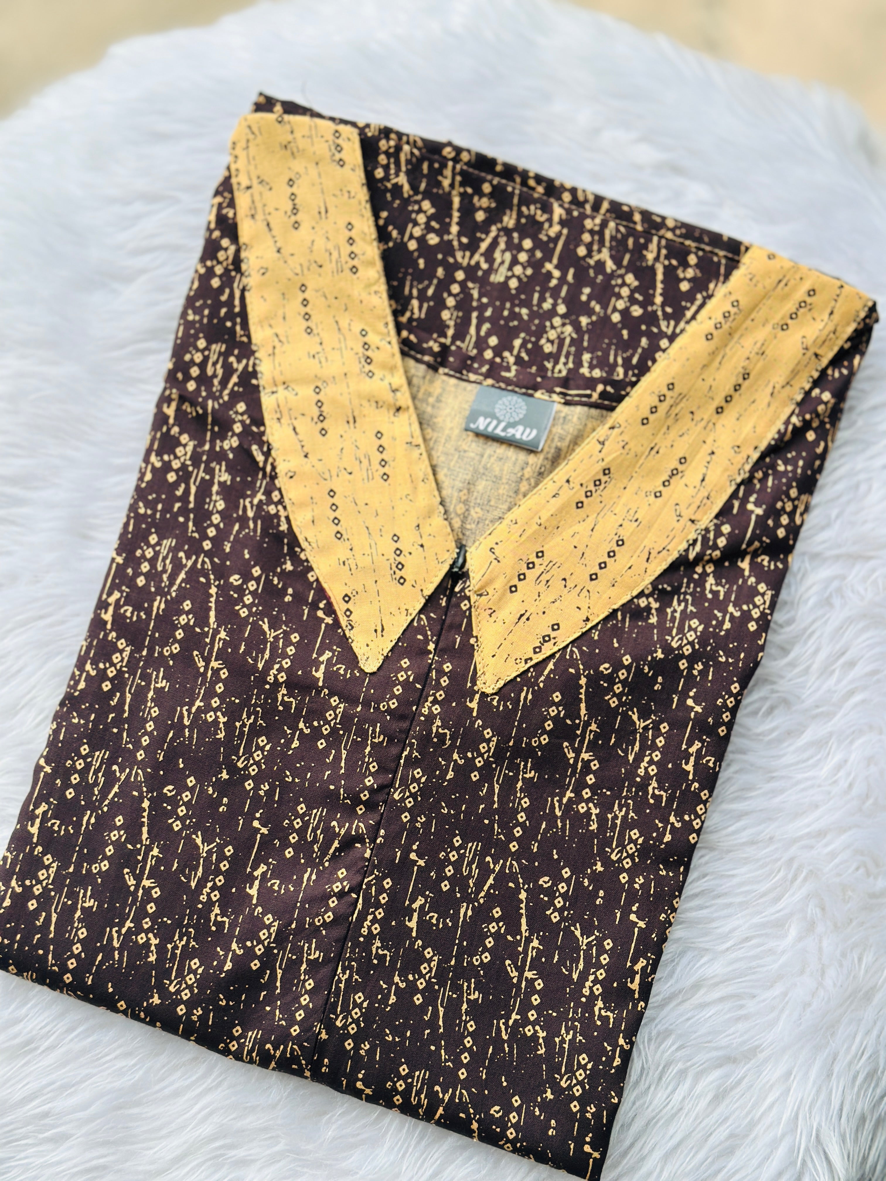 NORMAL A-LINE NIGHTY WITH CENTRE ZIP ATTACHED