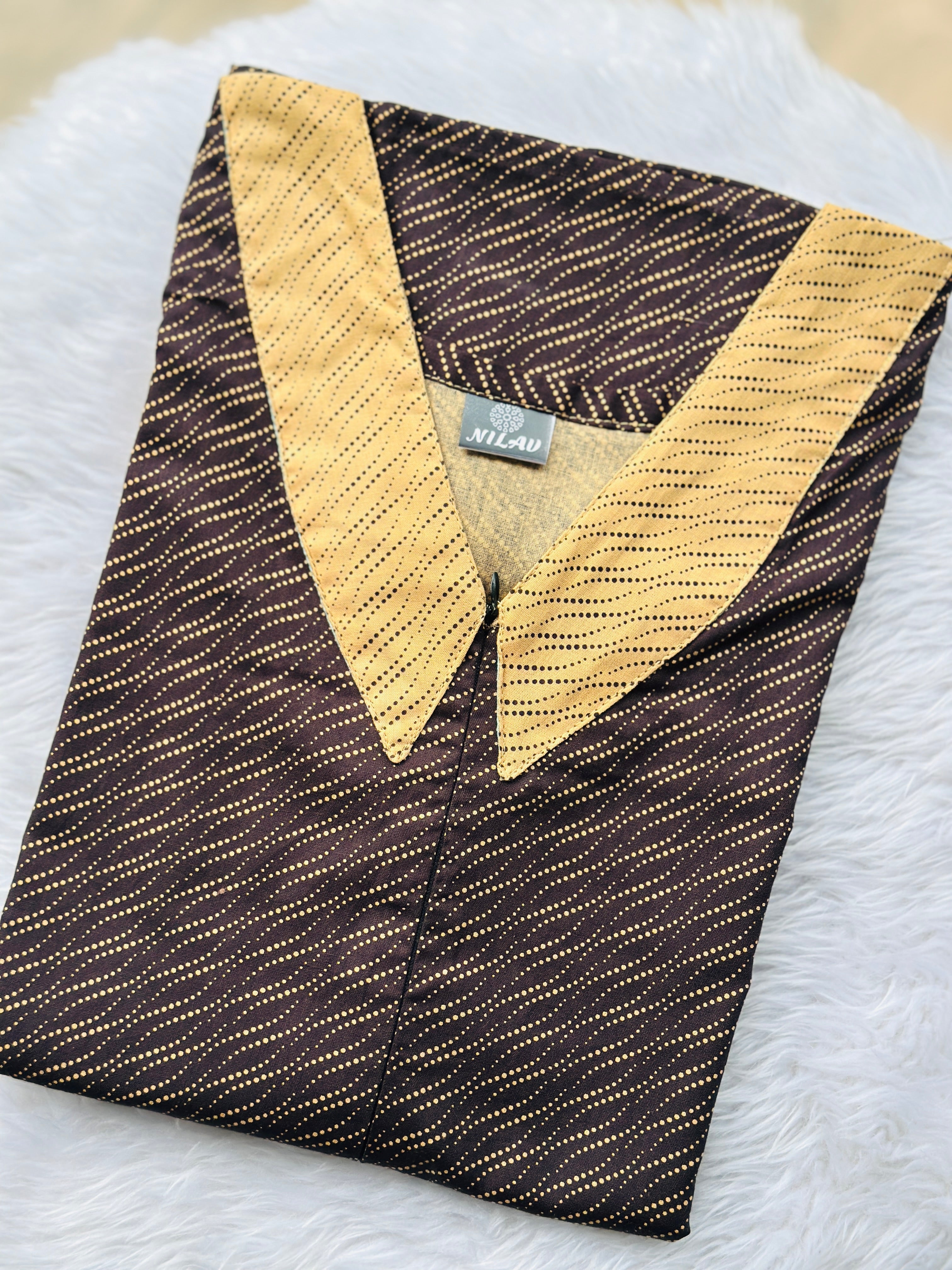 NORMAL A-LINE NIGHTY WITH CENTRE ZIP ATTACHED