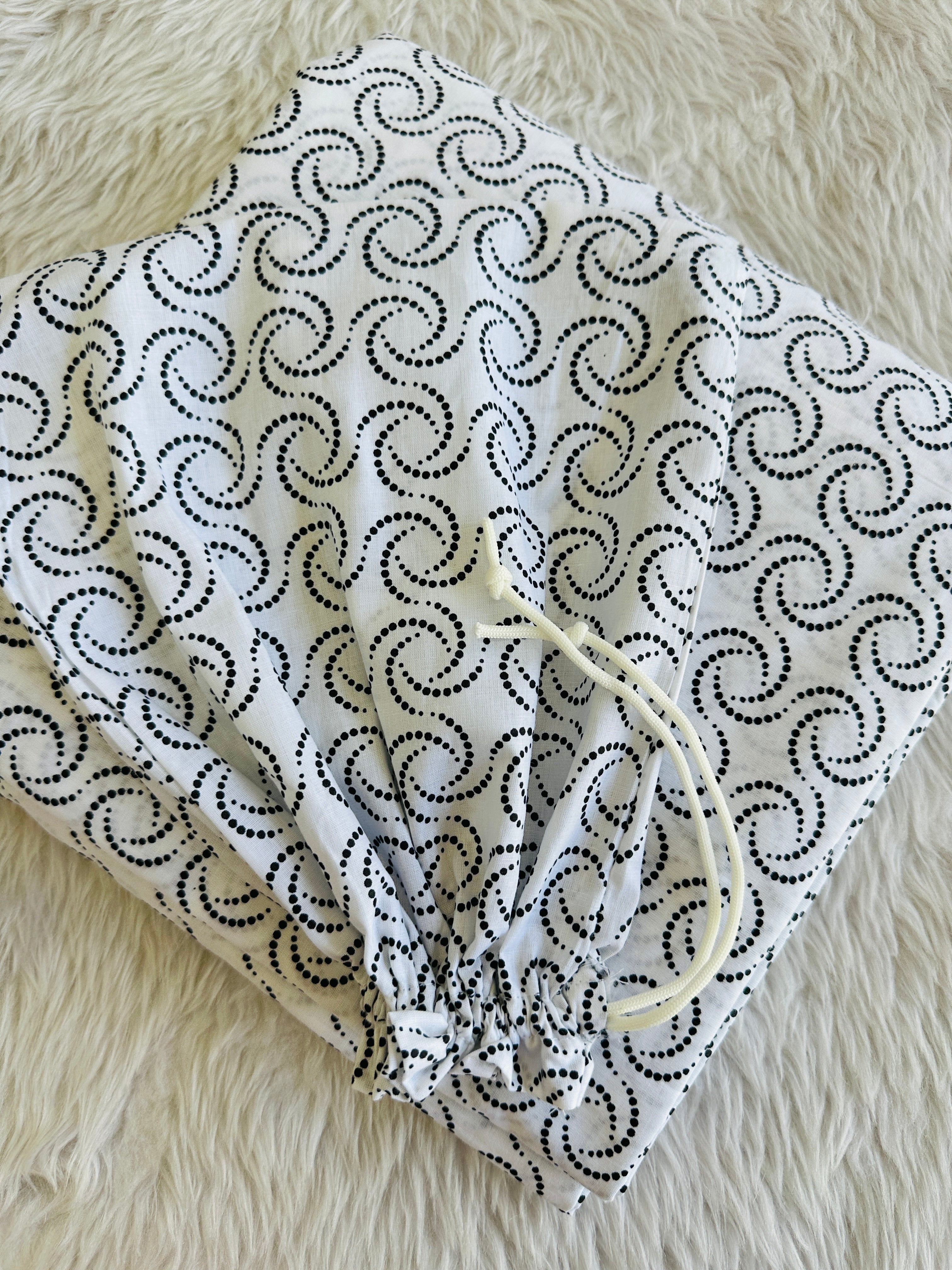 printed organic premium pure cotton  prayer dress