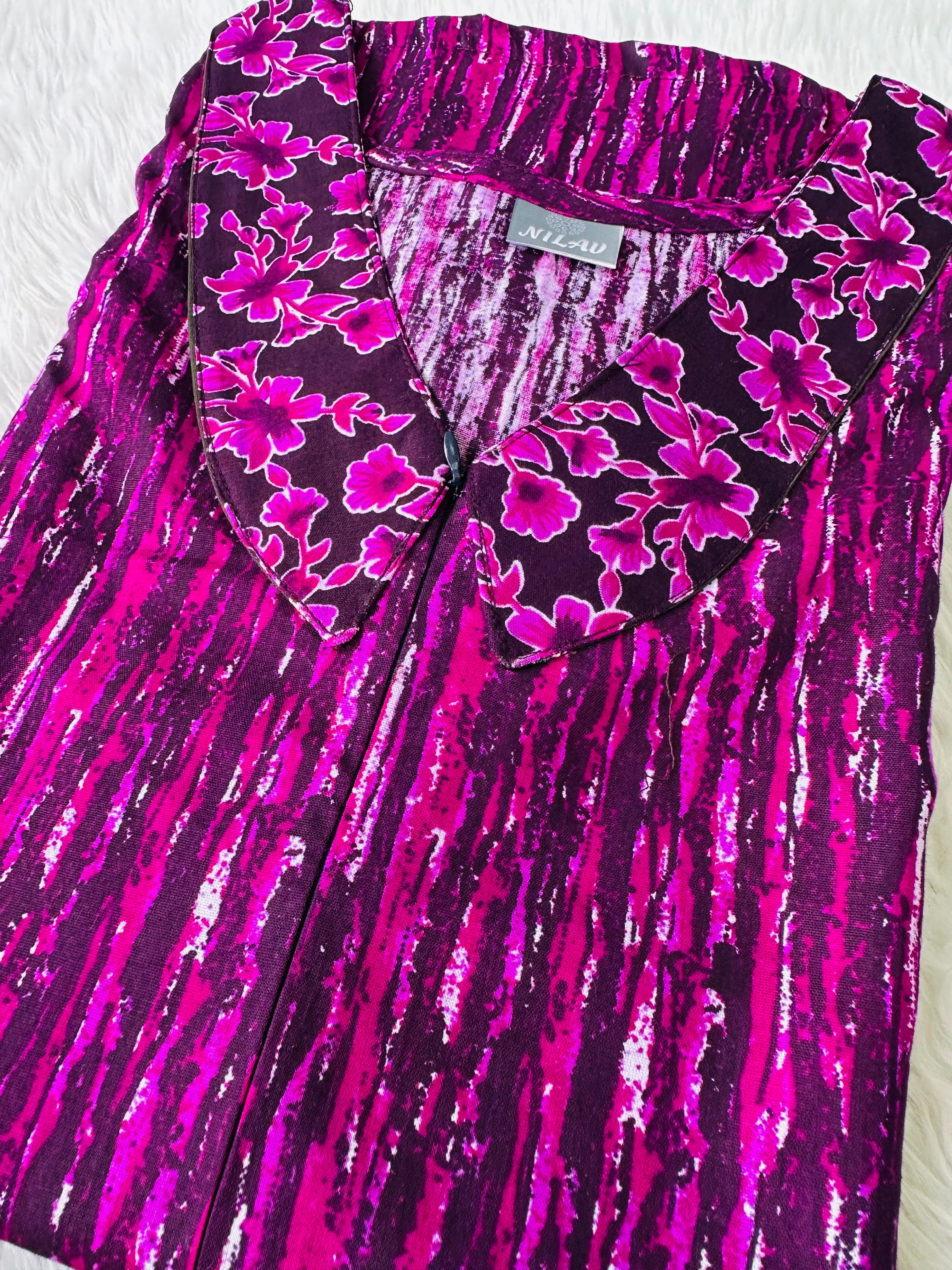 NORMAL A-LINE NIGHTY WITH CENTRE ZIP ATTACHED