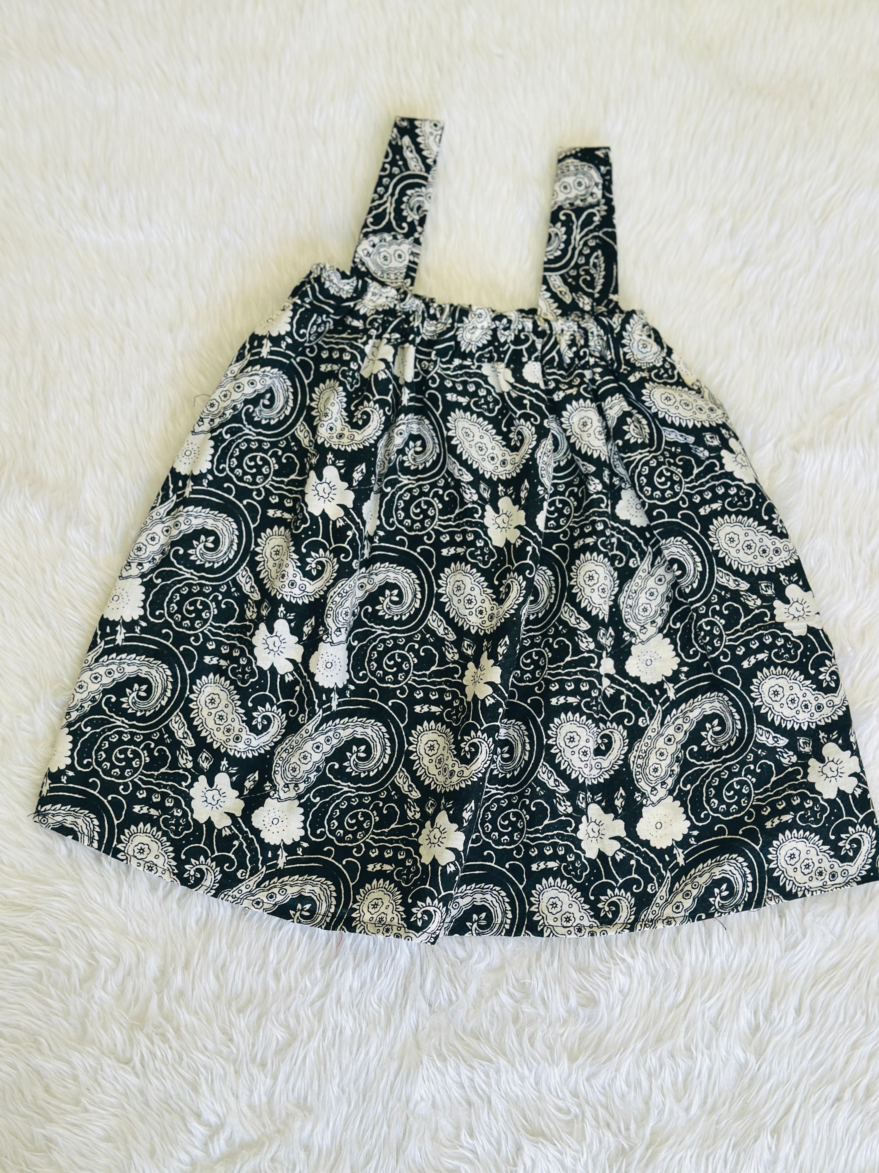 kids frock -sleeveless