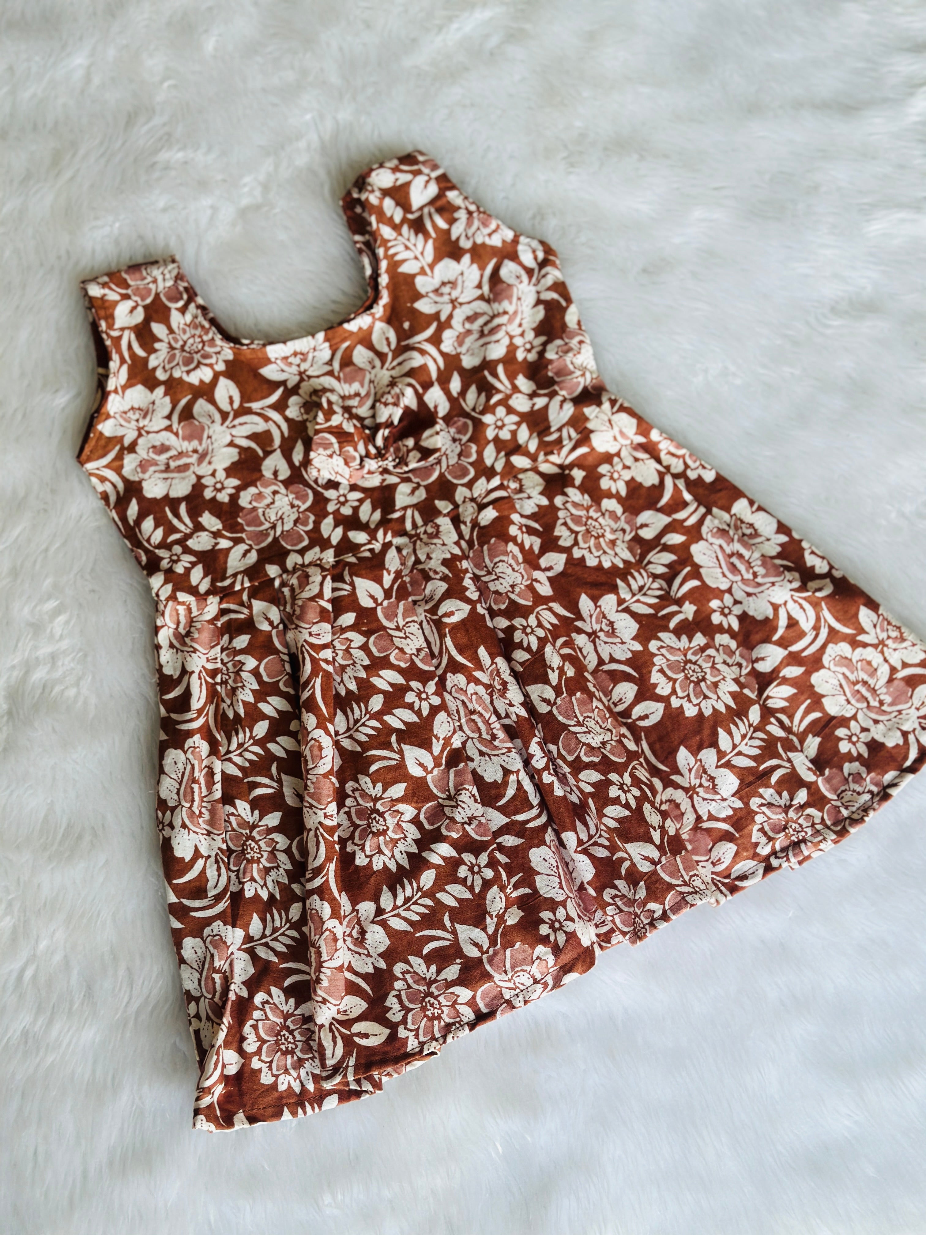 kids frock -sleeveless