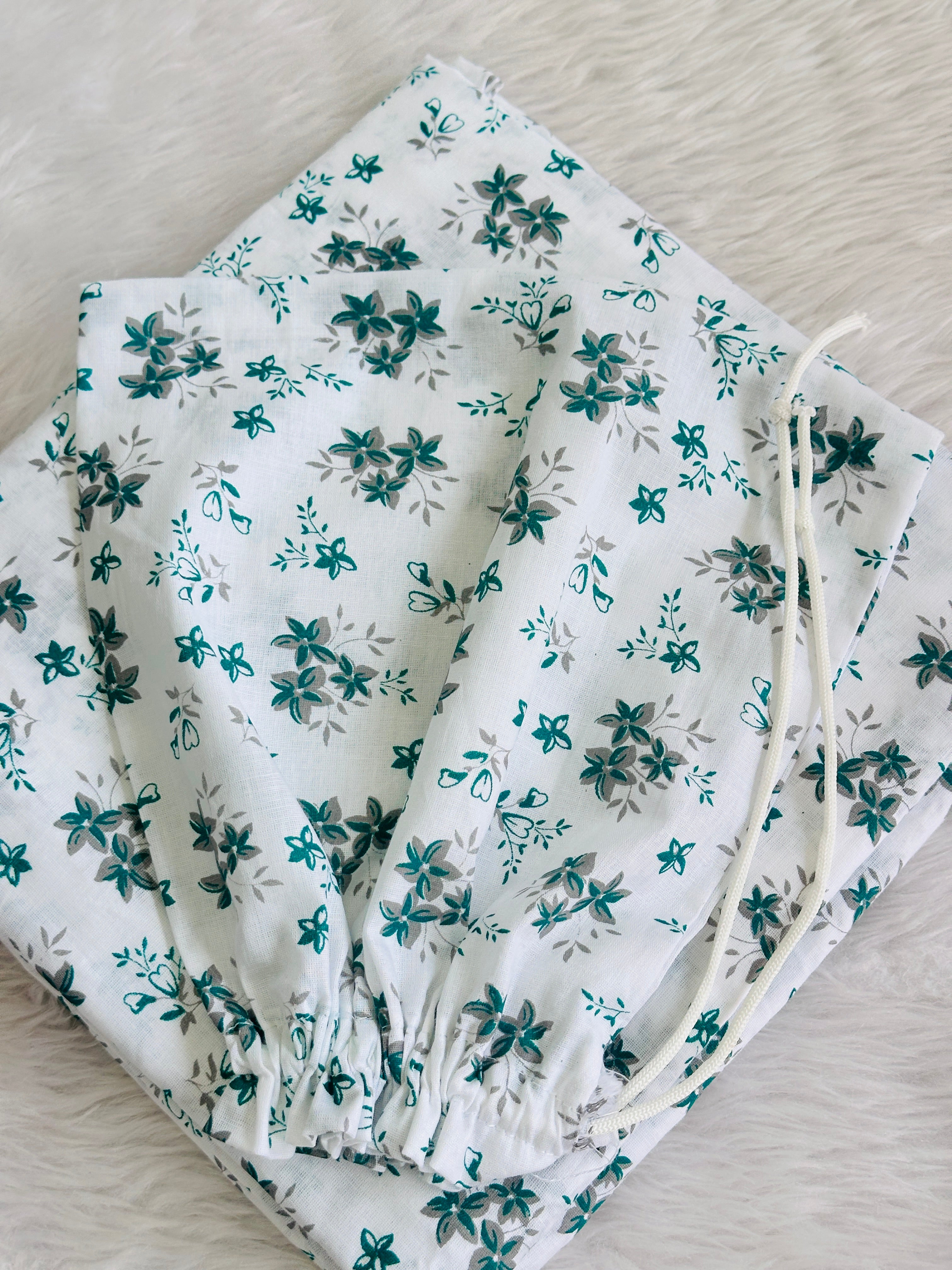 printed organic premium pure cotton  prayer dress