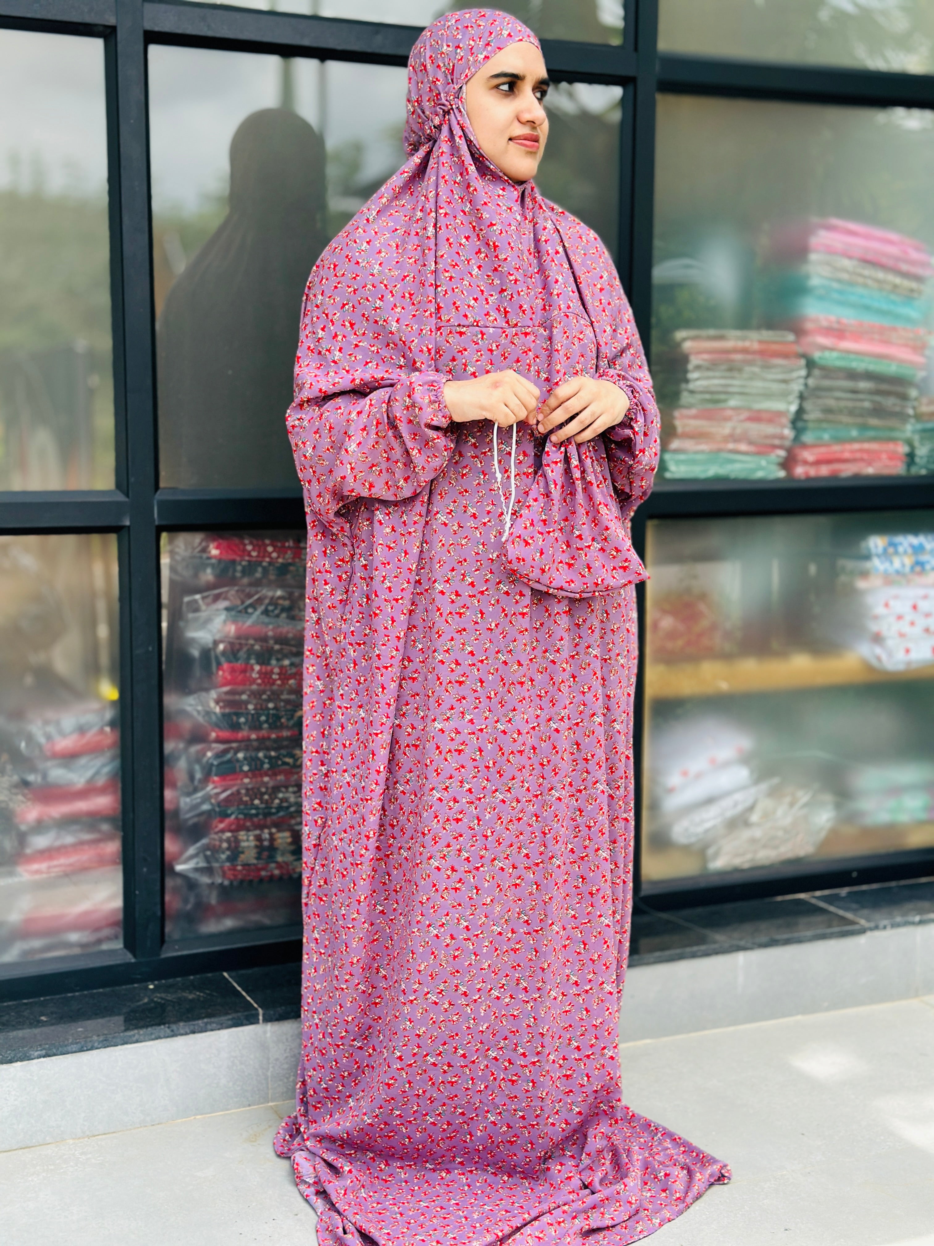 Floral prayer dress
