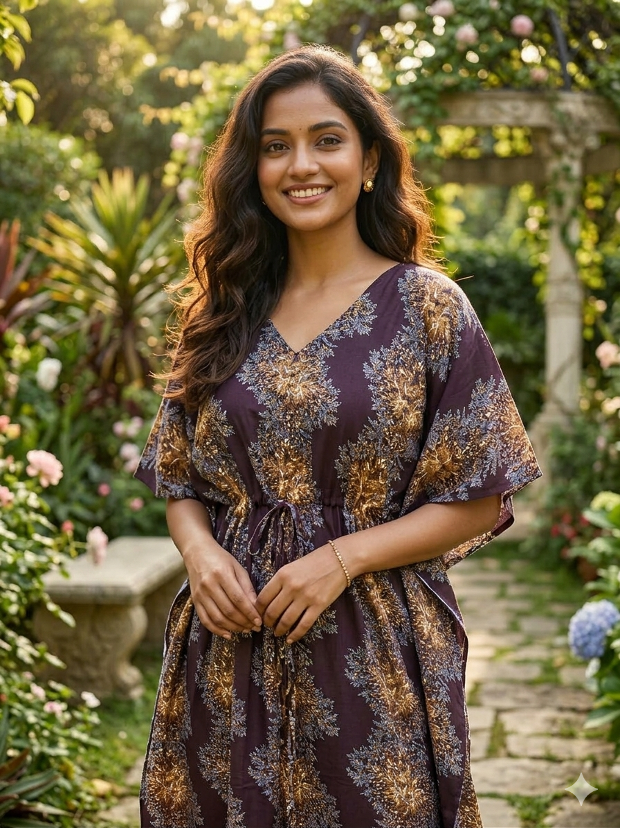 Floral feeding kaftans