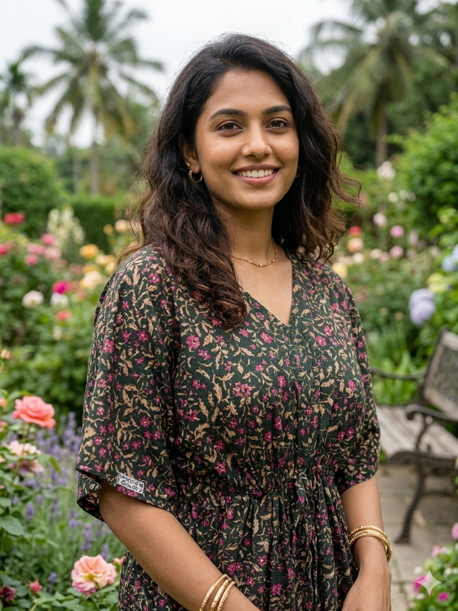 Floral feeding kaftans