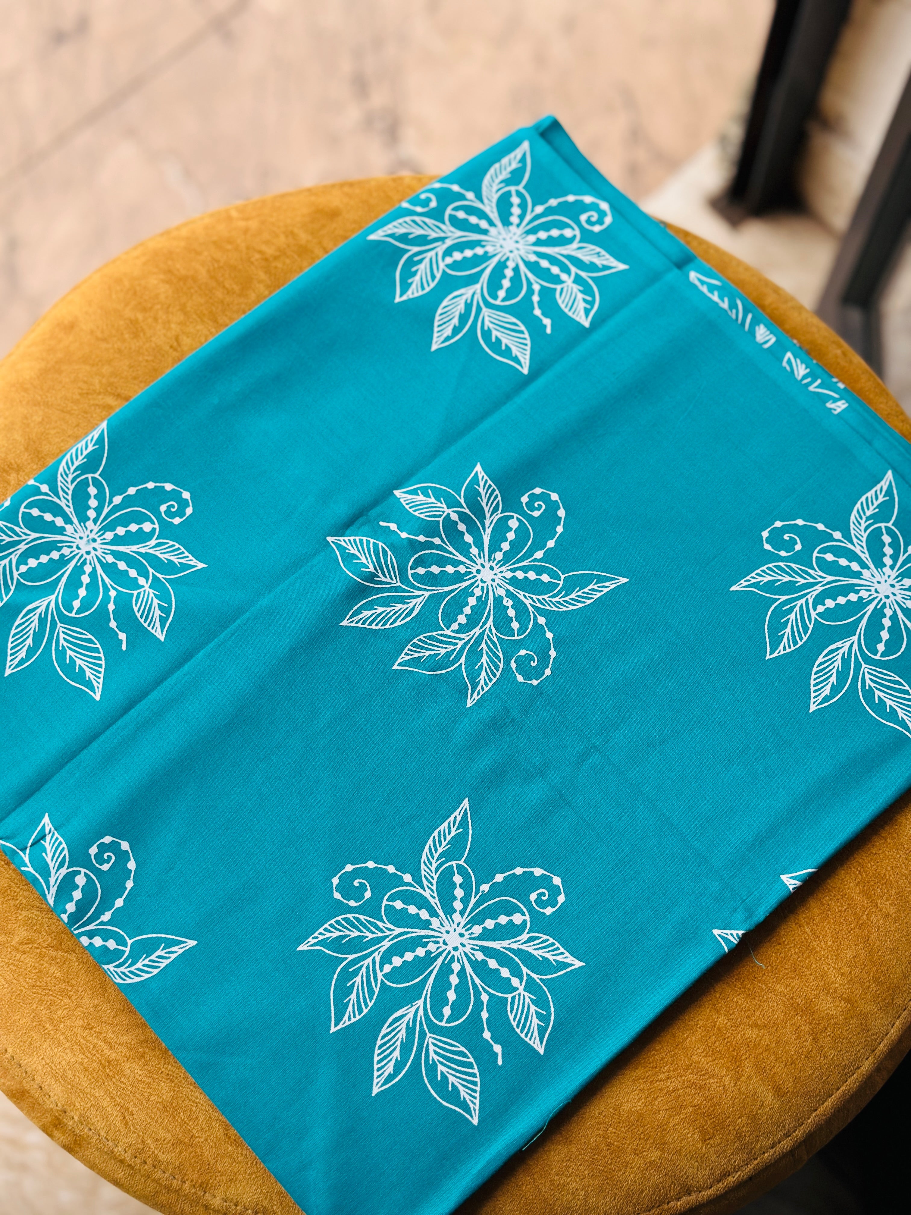 Cotton floral nighty material 2.90 mtr