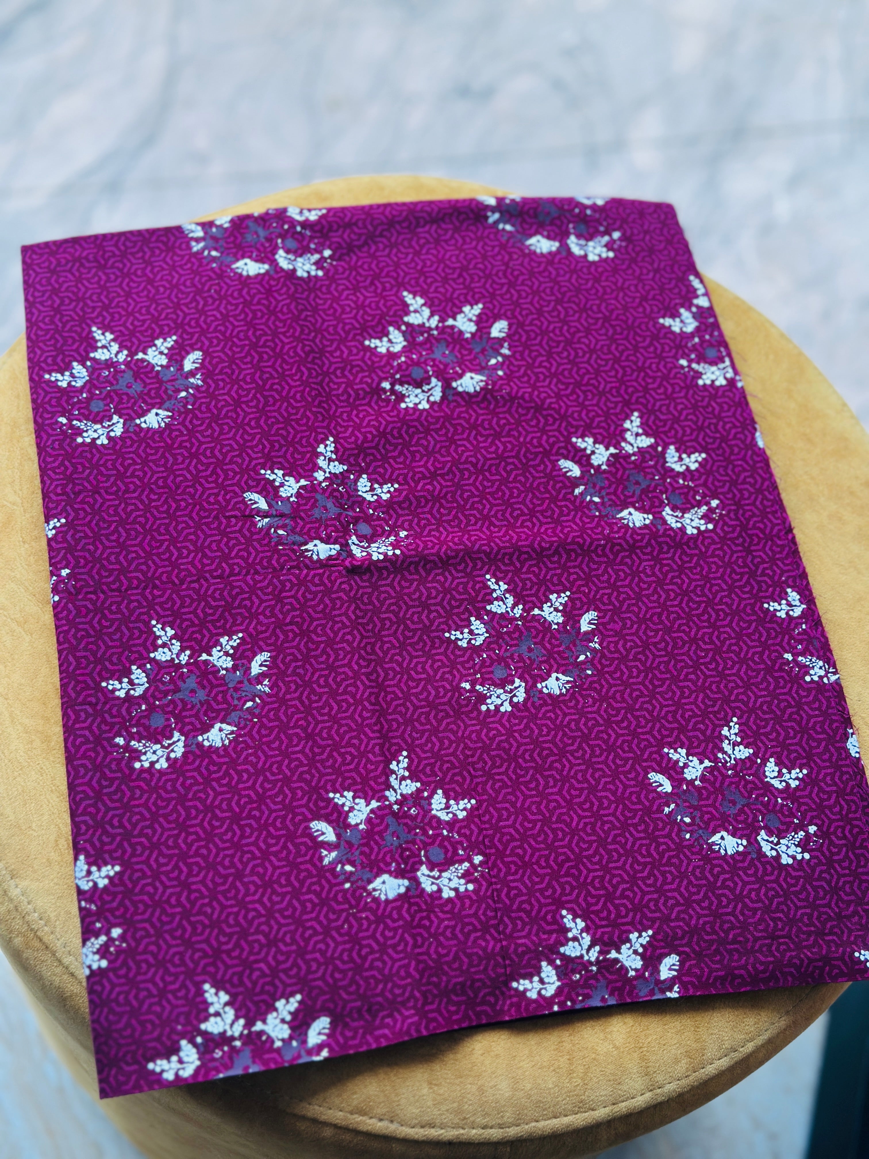 Cotton floral nighty material 2.90 mtr