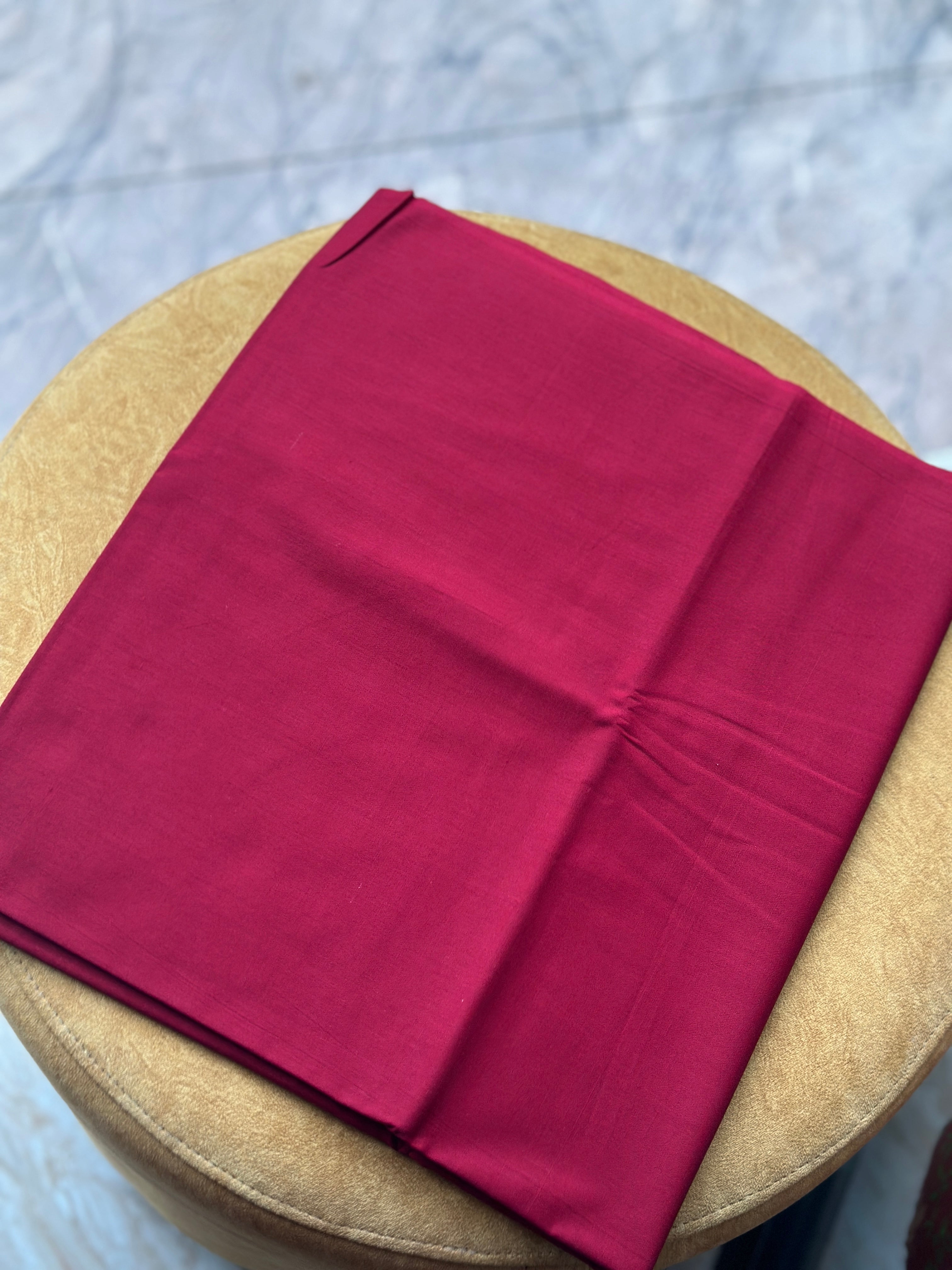 Plain cotton nighty material 2.90 mtr
