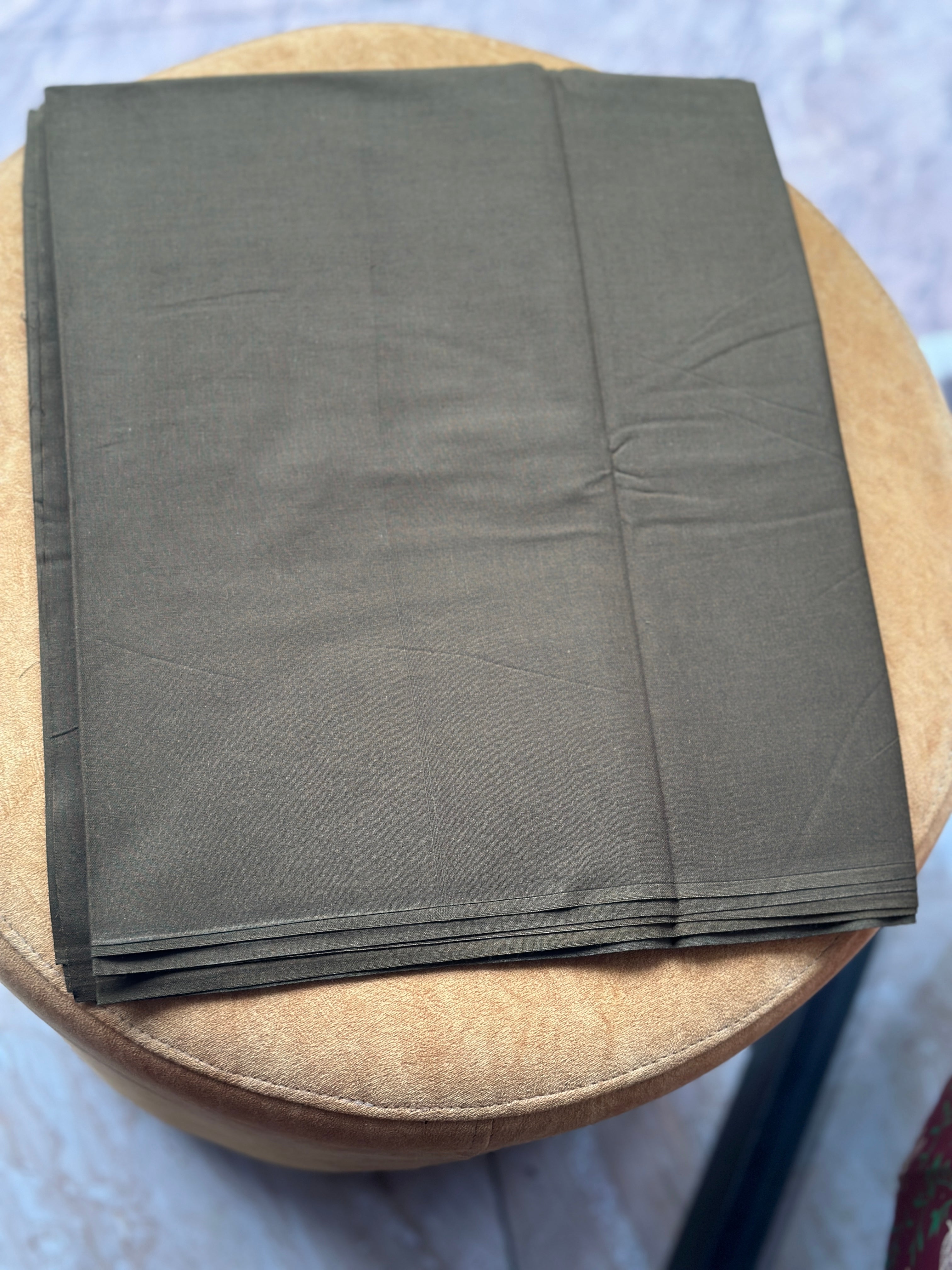 Plain cotton nighty material 2.90 mtr
