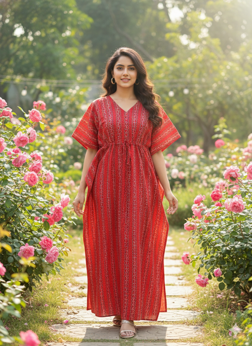 Zigzag ajrak nonfeeding kaftans