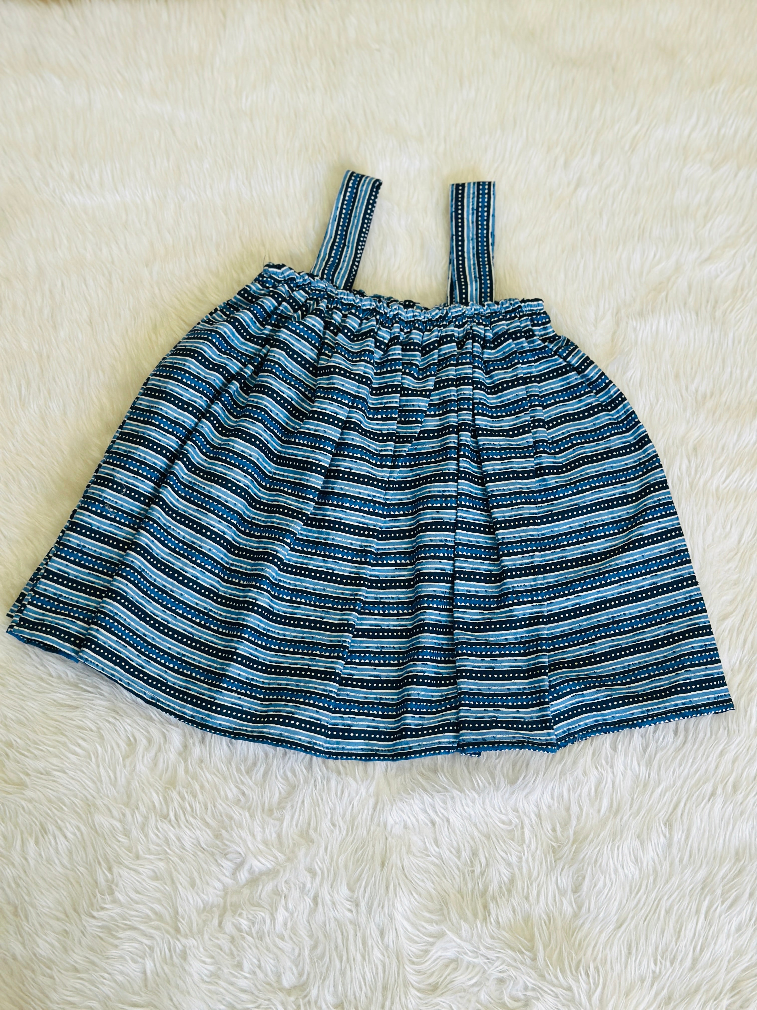 kids frock -sleeveless