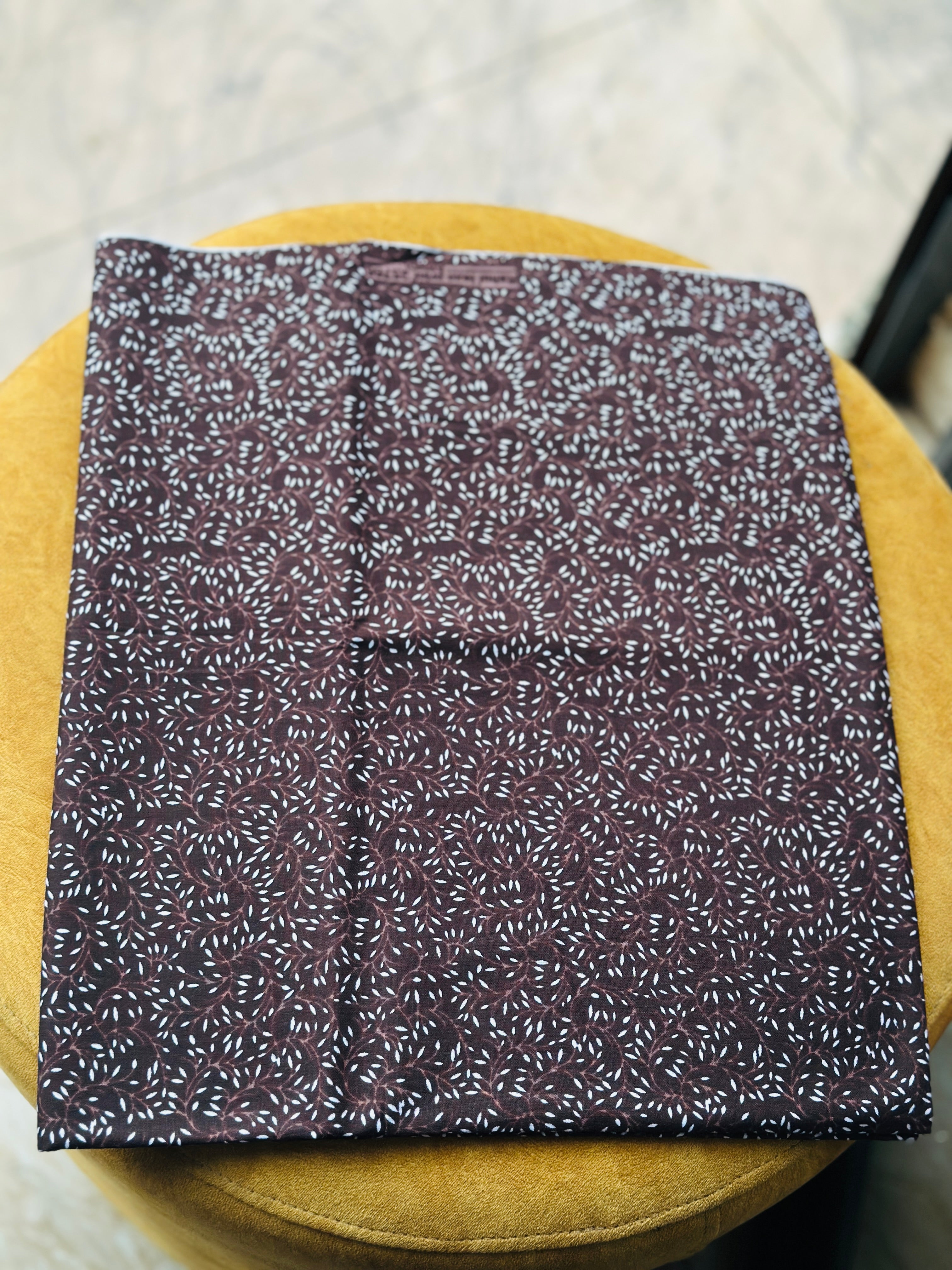 Cotton floral nighty material 2.90 mtr