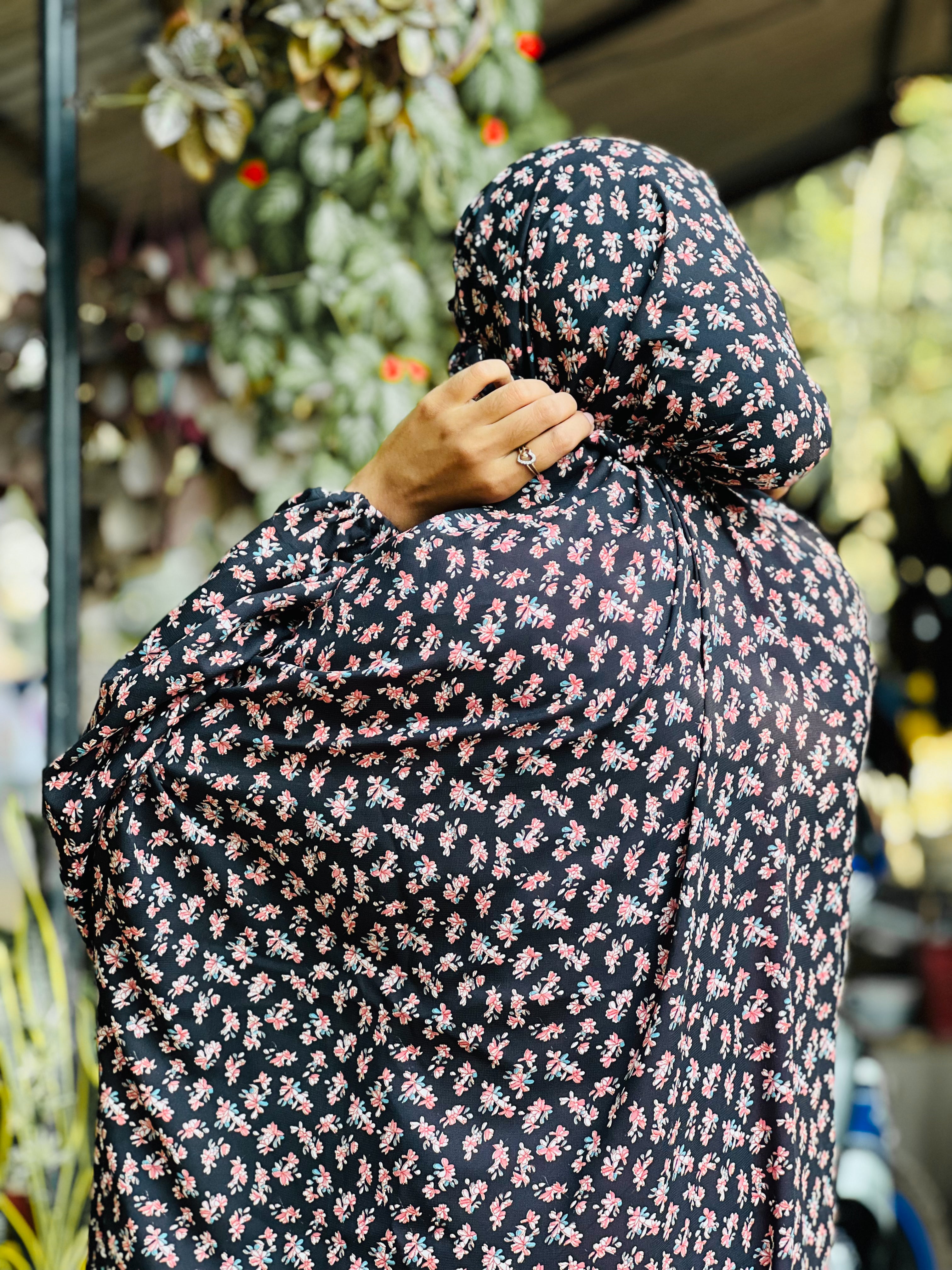 Floral prayer dress