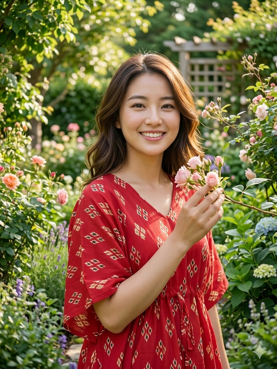 Ajrak feeding kaftans