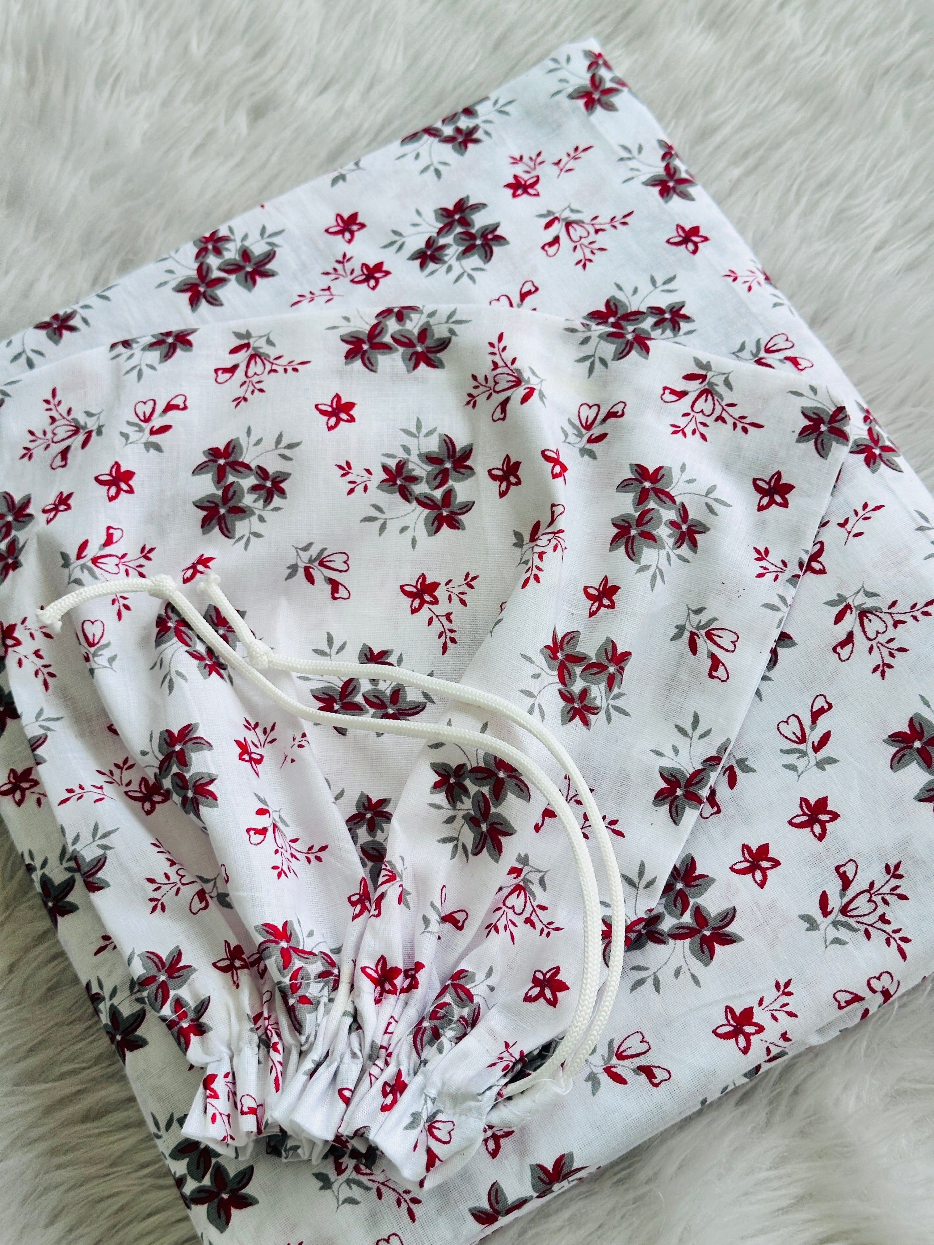 printed organic premium pure cotton  prayer dress