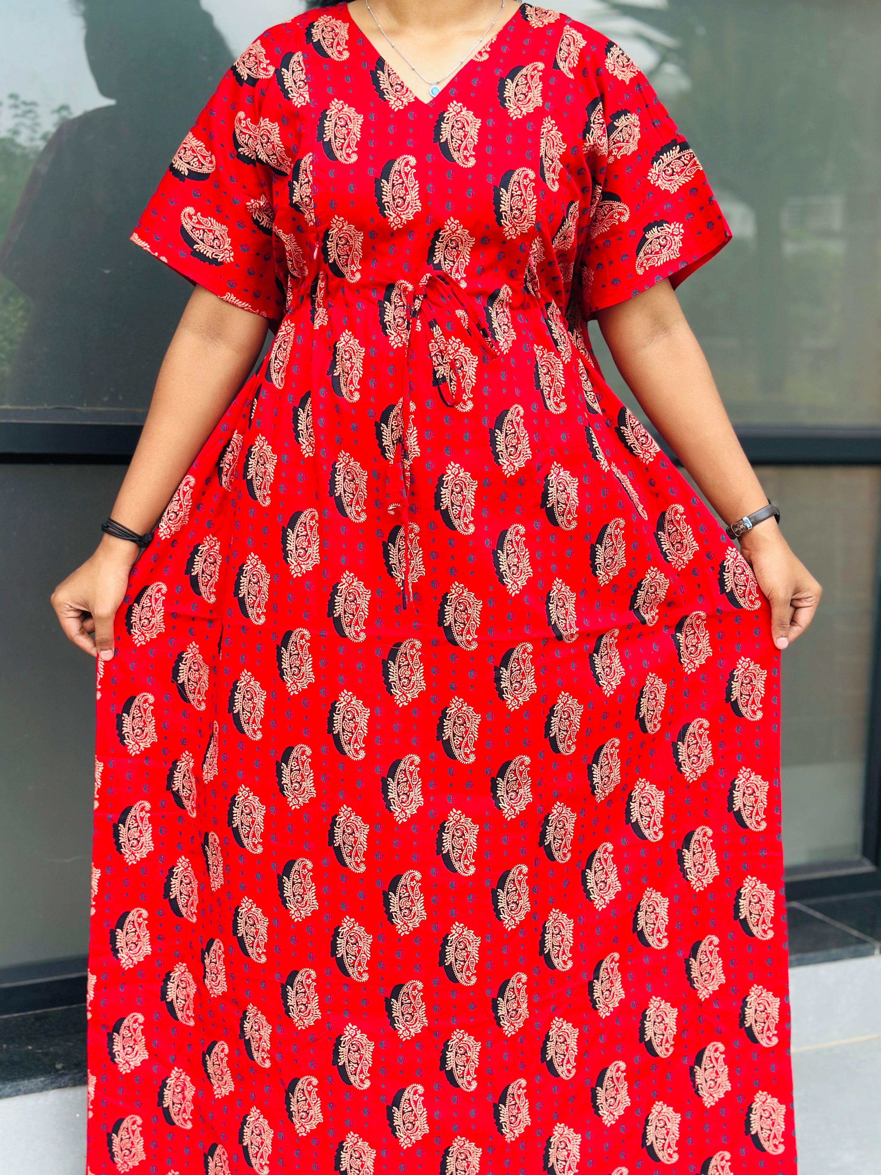 Ajrak nonfeeding kaftans