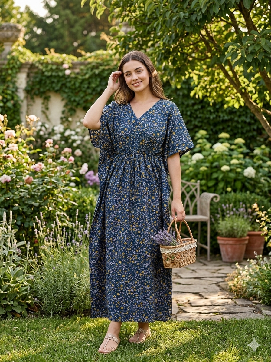 Floral feeding kaftans